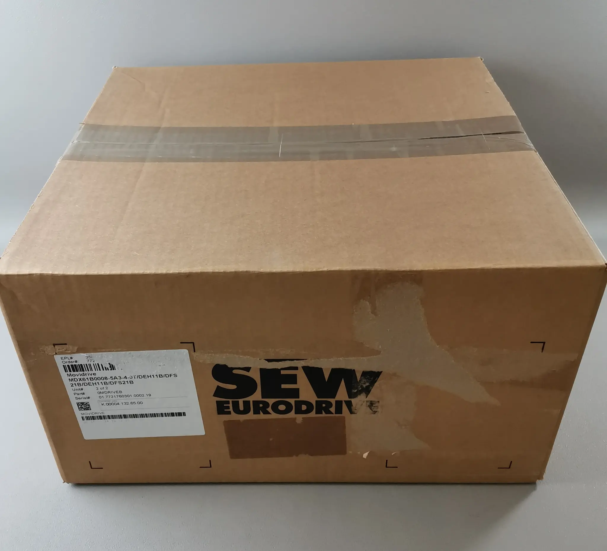 Produktfoto 1 von SEW Eurodrive MDX61B0008-5A3-4-0T/DEH11B/DFS21B NEU OVP