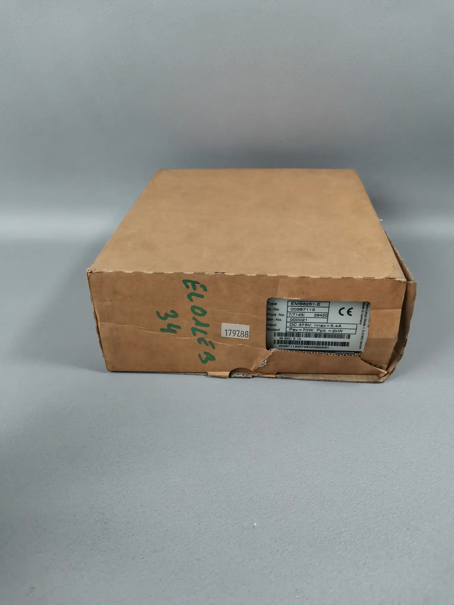 Produktfoto 1 von Lenze EMB8251-E NEU OVP