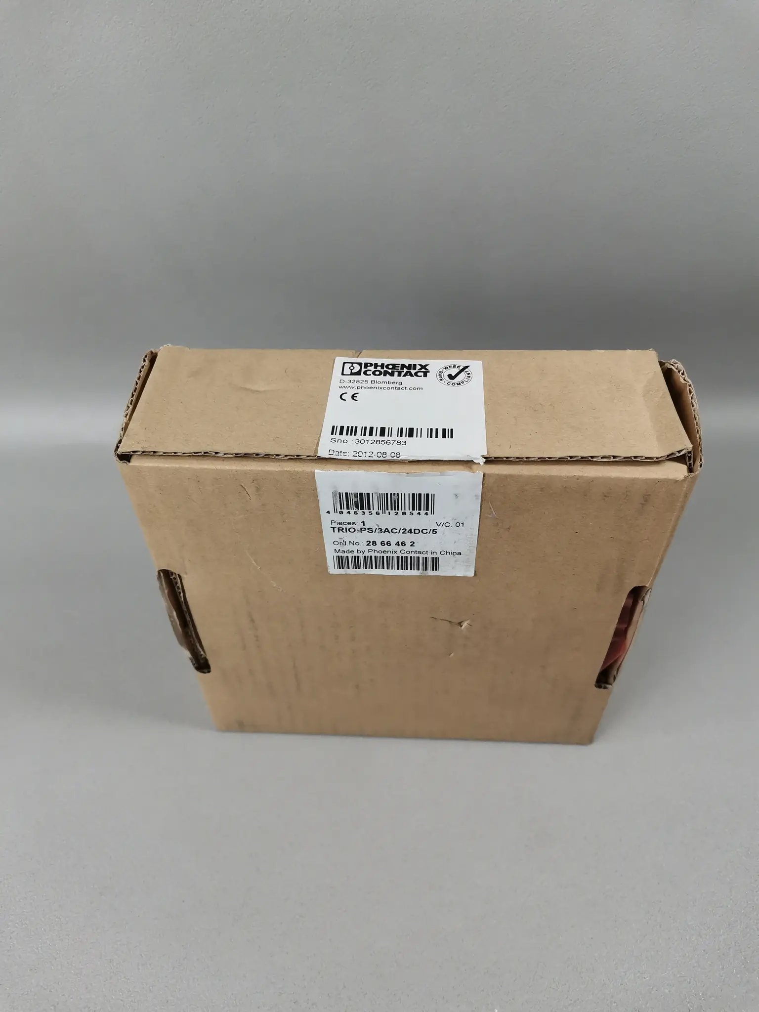 Produktfoto 1 von Phoenix Contact TRIO-PS/3AC/24DC/5 2866462 NEU OVP Siegel offen