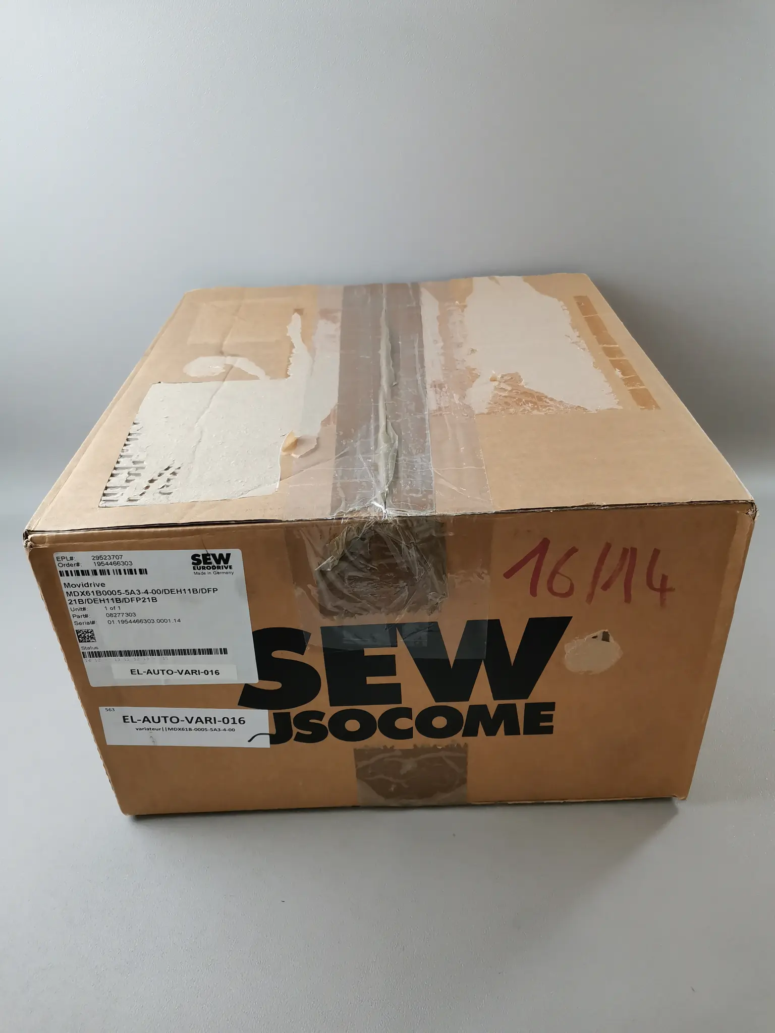 Produktfoto 1 von SEW MDX61B0005-5A3-4-00/DEH11B/DFP21B/DEH11B/DFP21B NEU OVP