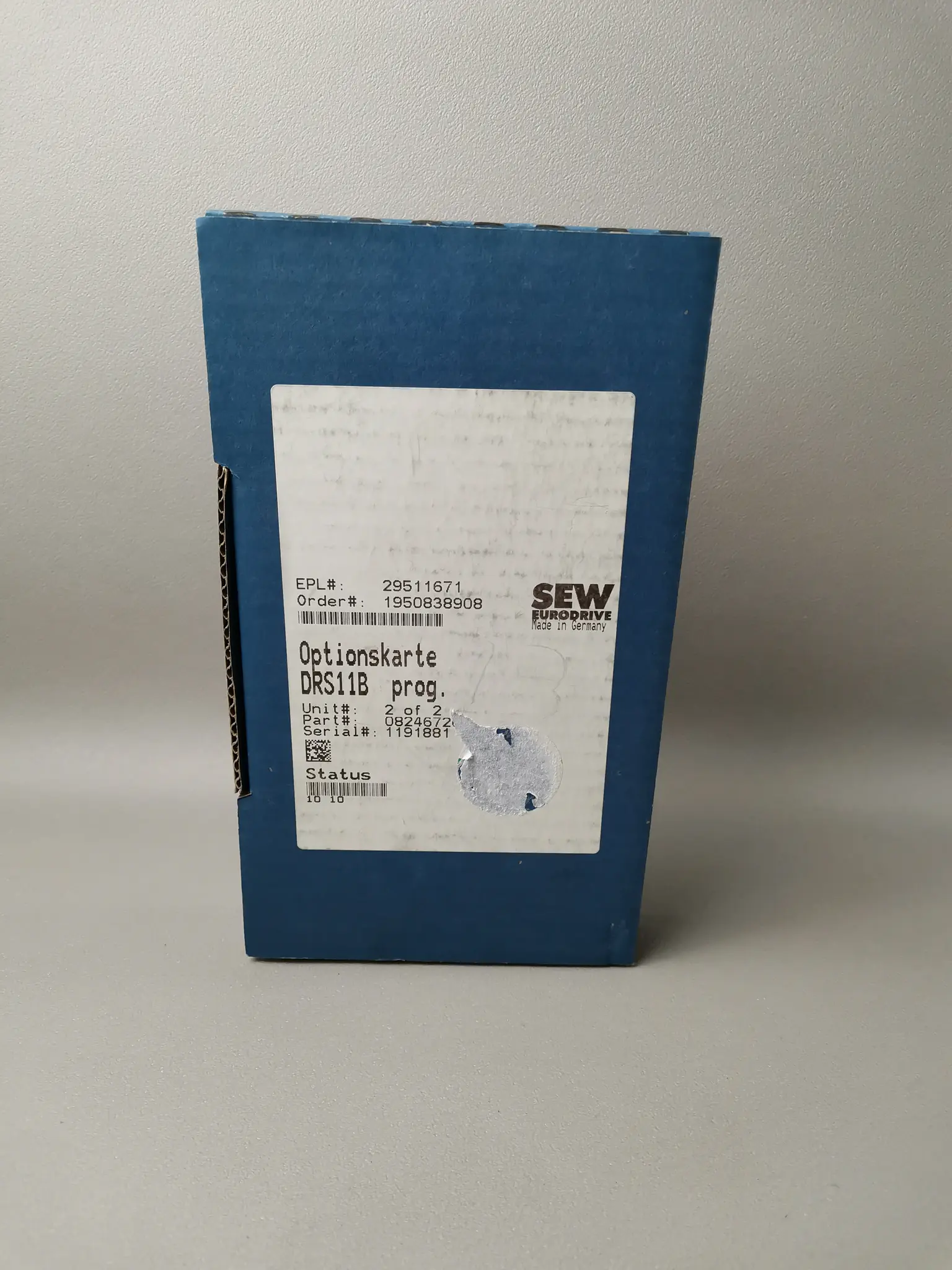 Produktfoto 1 von SEW DRS11B 1950838908 Optionskarte NEU OVP