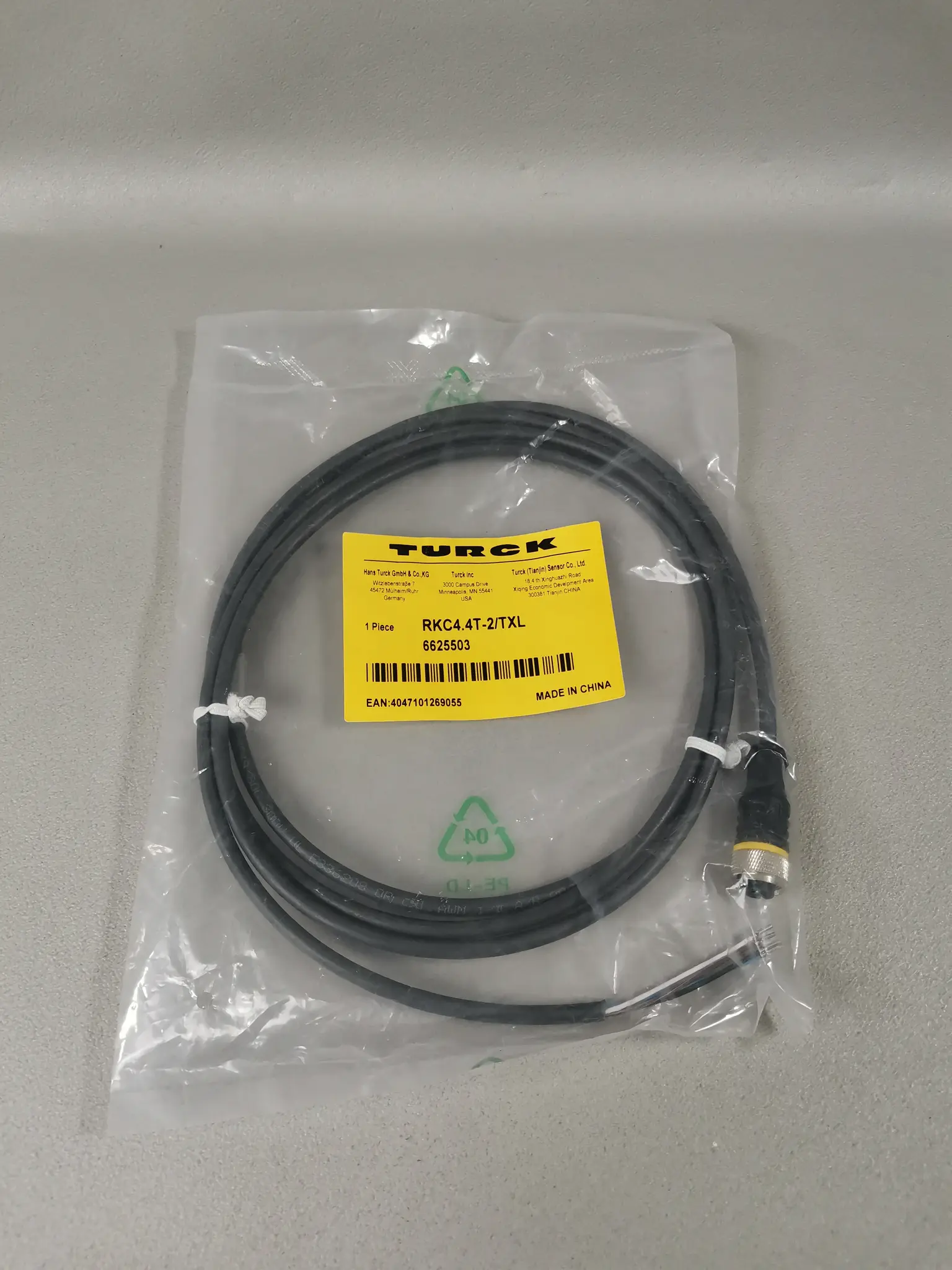 Produktfoto 1 von Turck RKC4.4T-2/TXL 6625503 NEU OVP