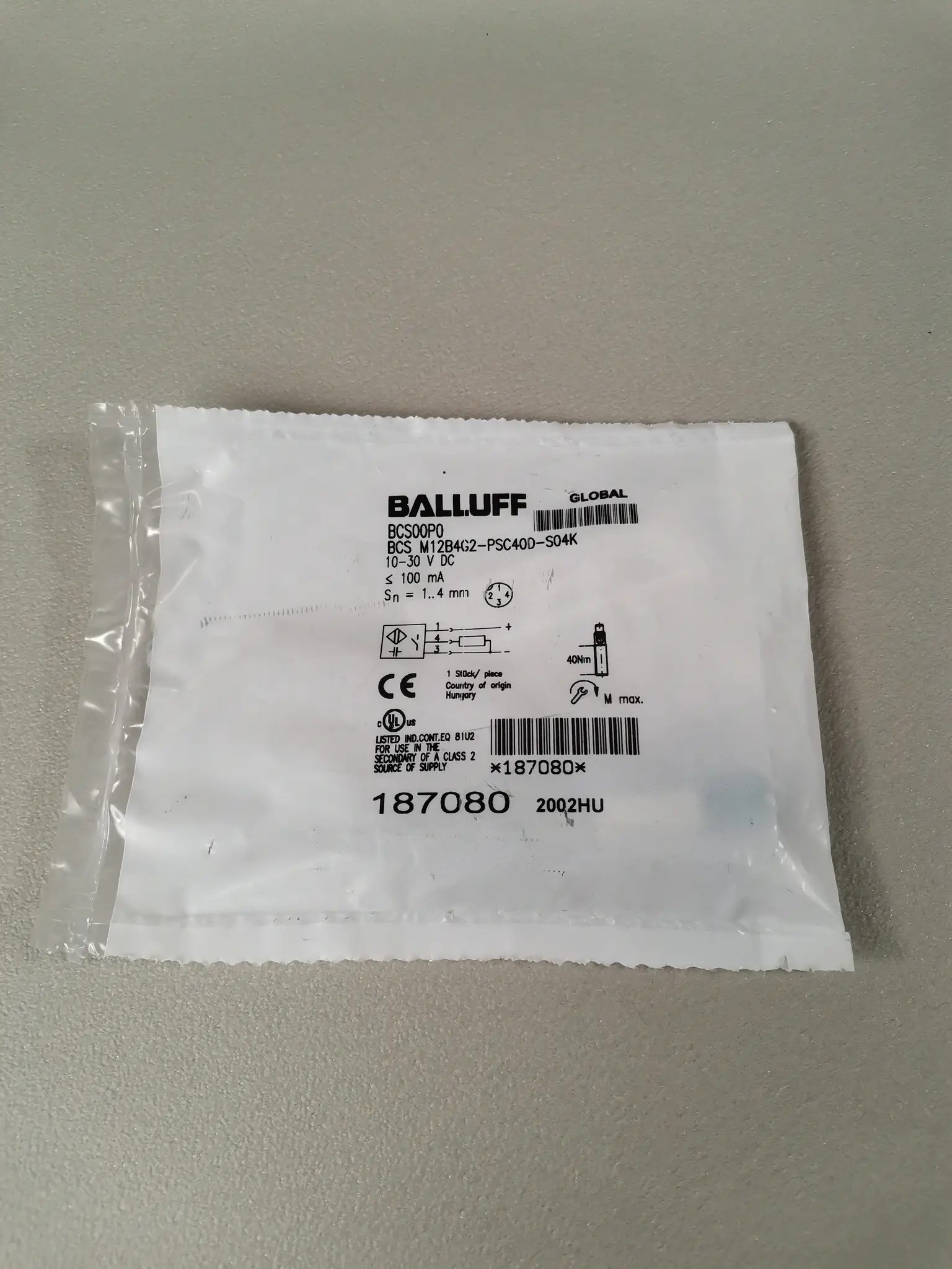 Produktfoto 1 von Balluff BCS00P0 NEU OVP