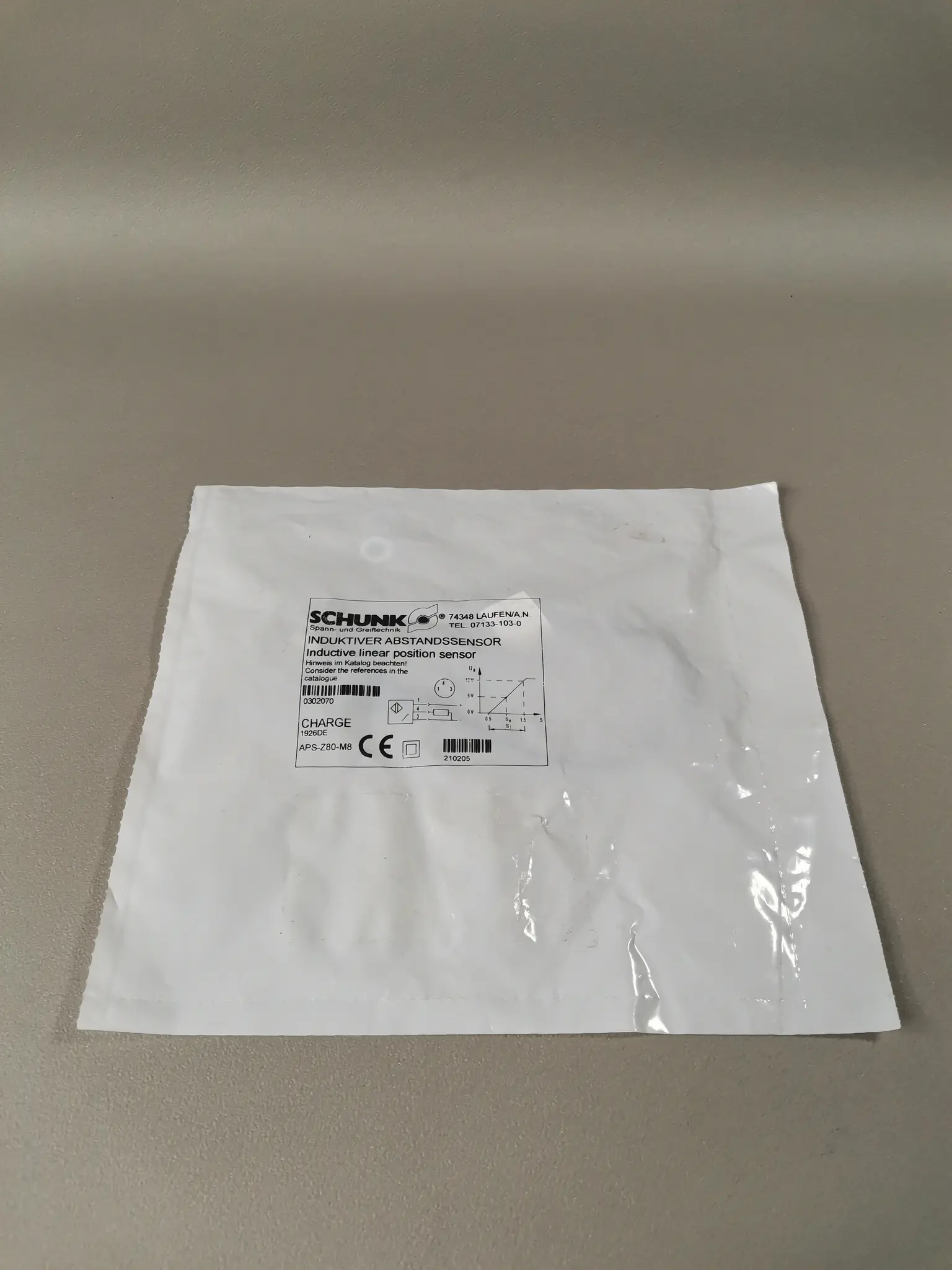 Produktfoto 1 von Schunk APS-Z80-M8 NEU OVP