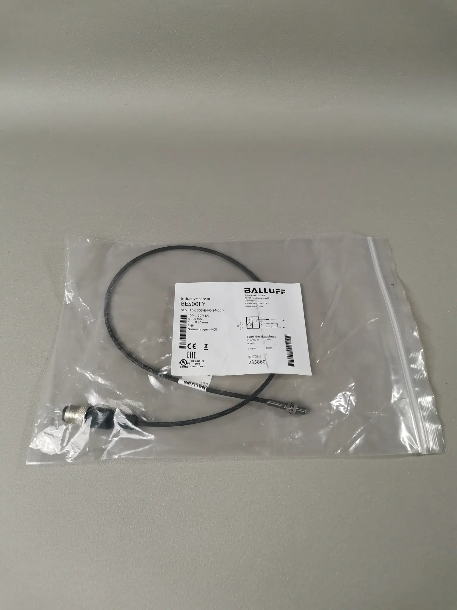 Produktfoto 1 von Balluff BES00FY NEU OVP