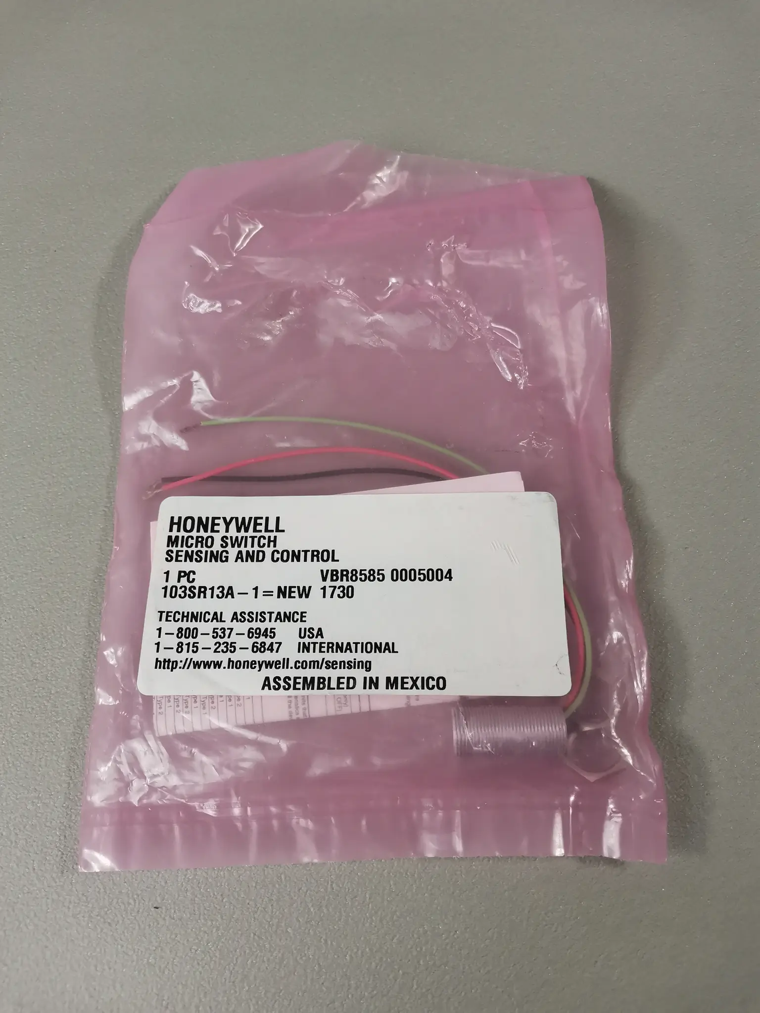 Produktfoto 1 von Honeywell VBR85850005004 NEU OVP