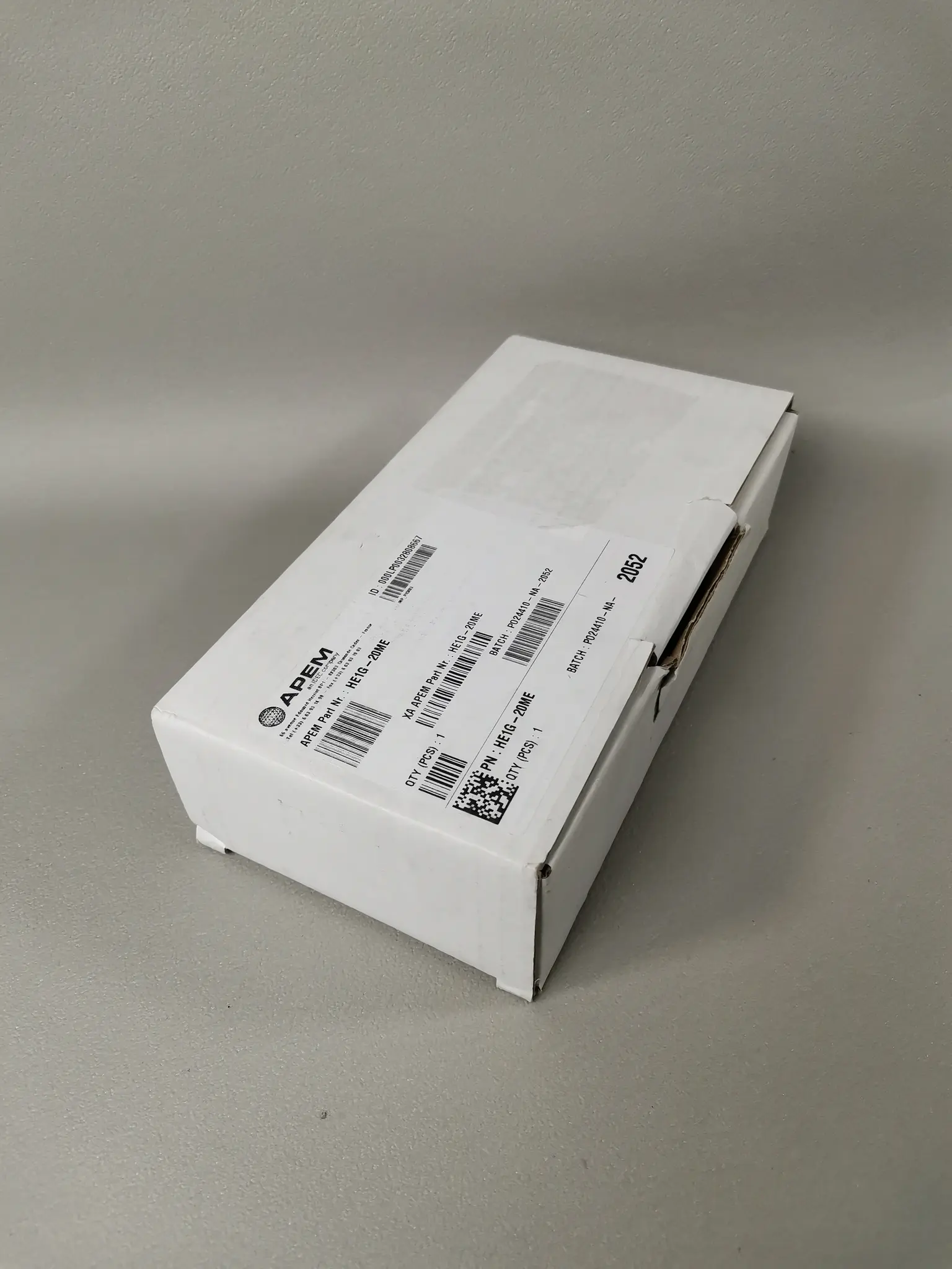 Produktfoto 1 von APEM HE1G-20ME NEU OVP