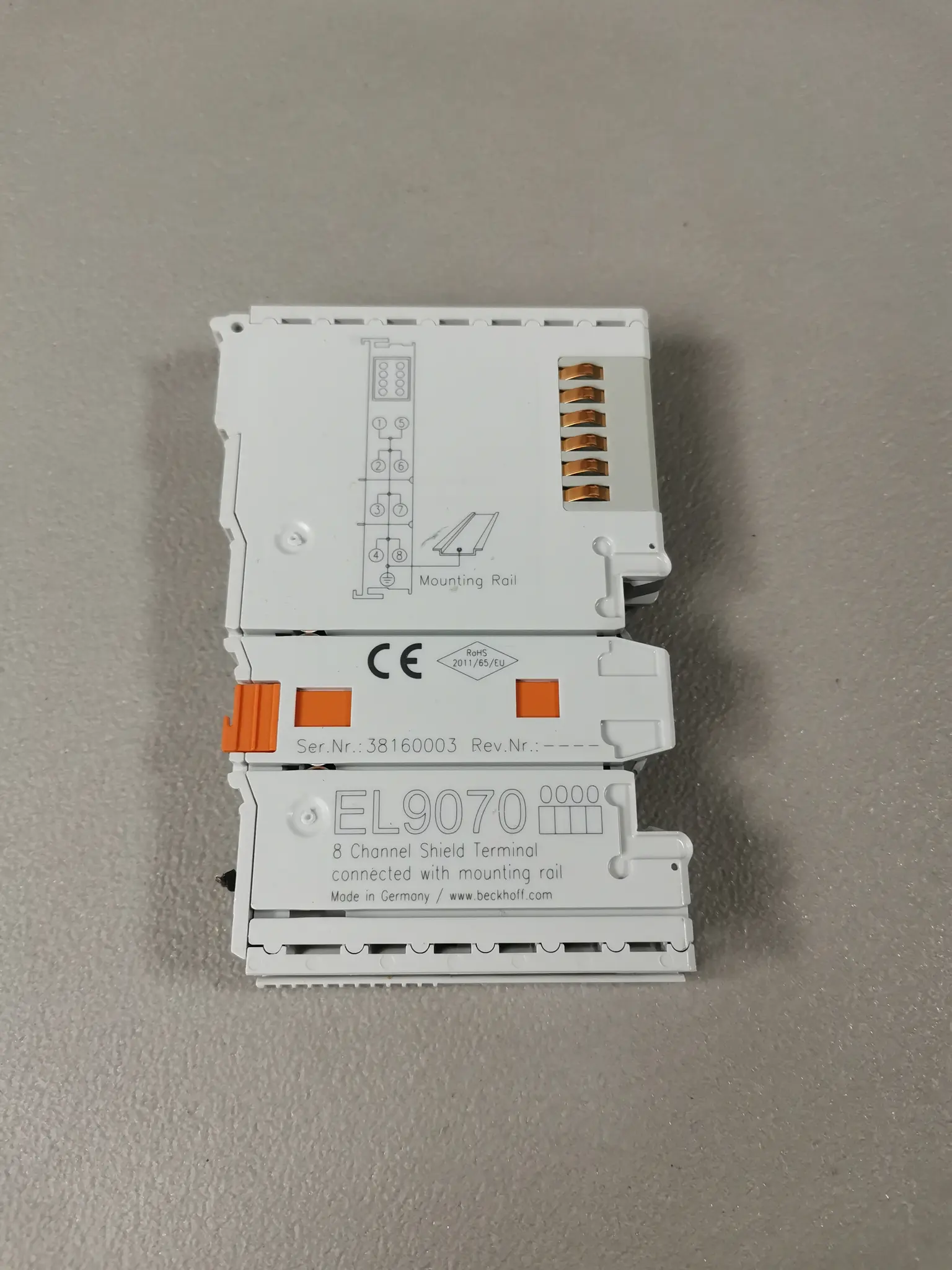 Produktfoto 1 von Beckhoff EL9070 / EL 9070