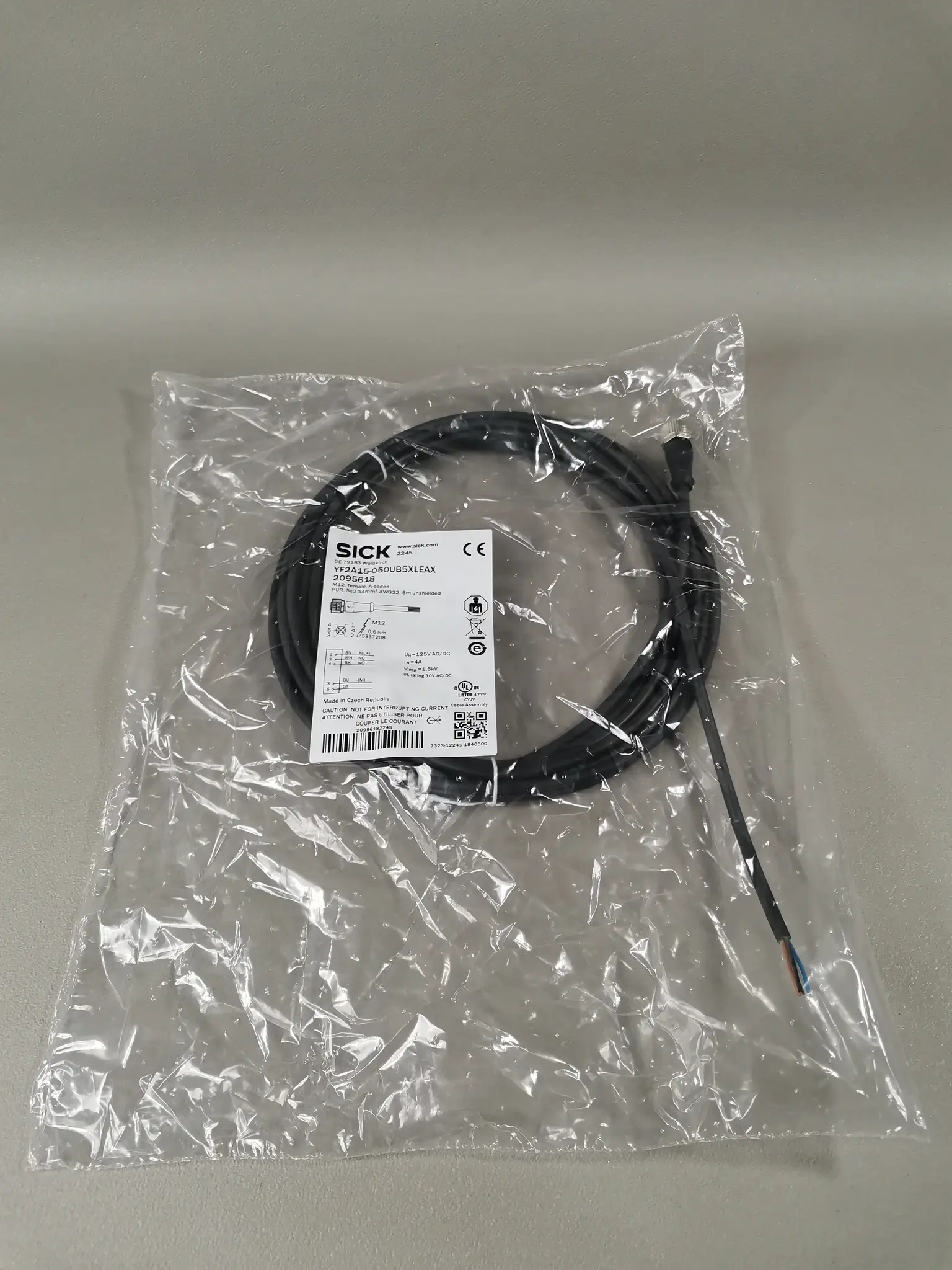 Produktfoto 1 von Sick 2095618 YF2A15-050UB5XLEAX NEU in OVP