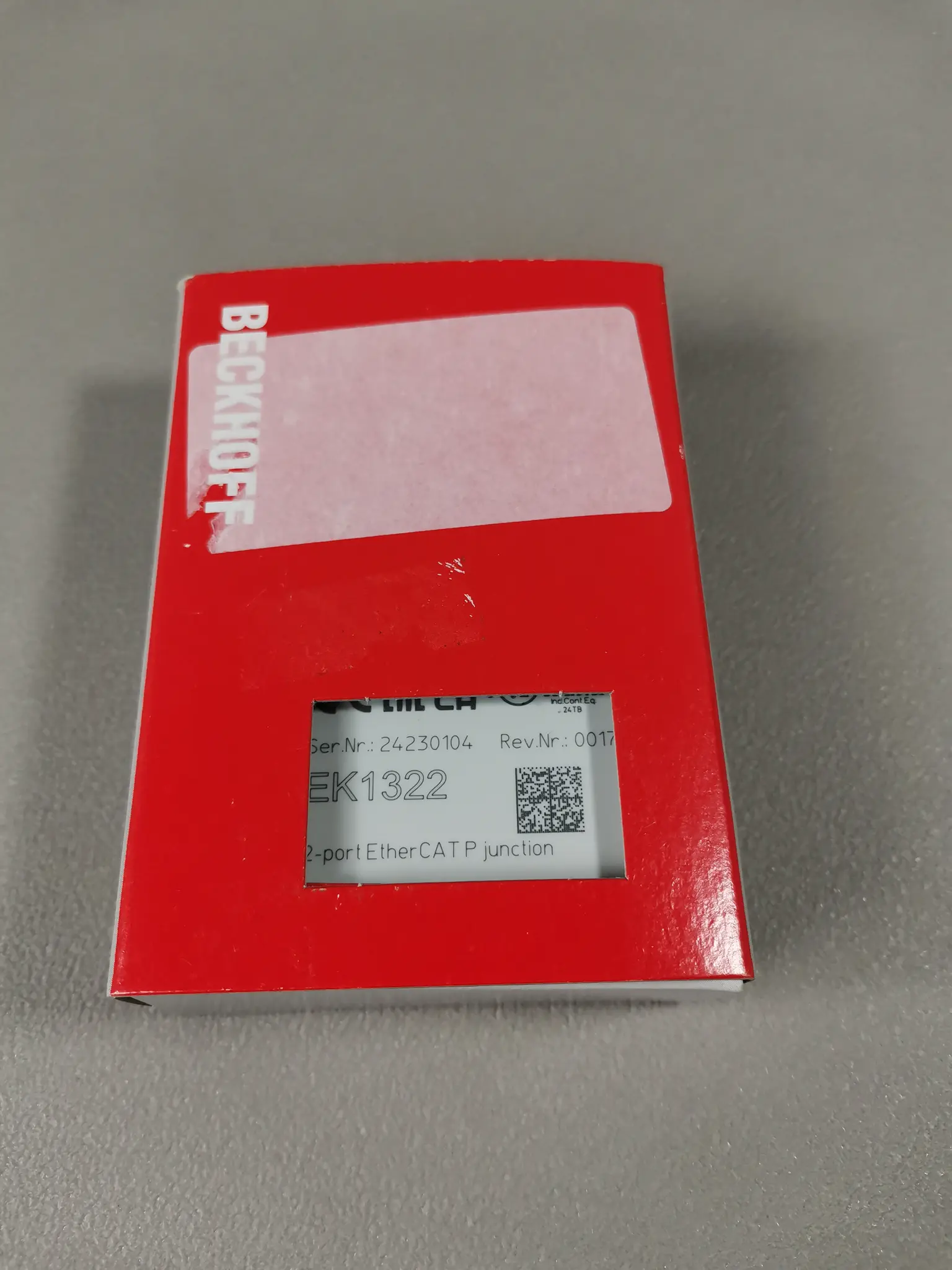 Produktfoto 1 von Beckhoff EK1322 / EK1322 NEU in OVP