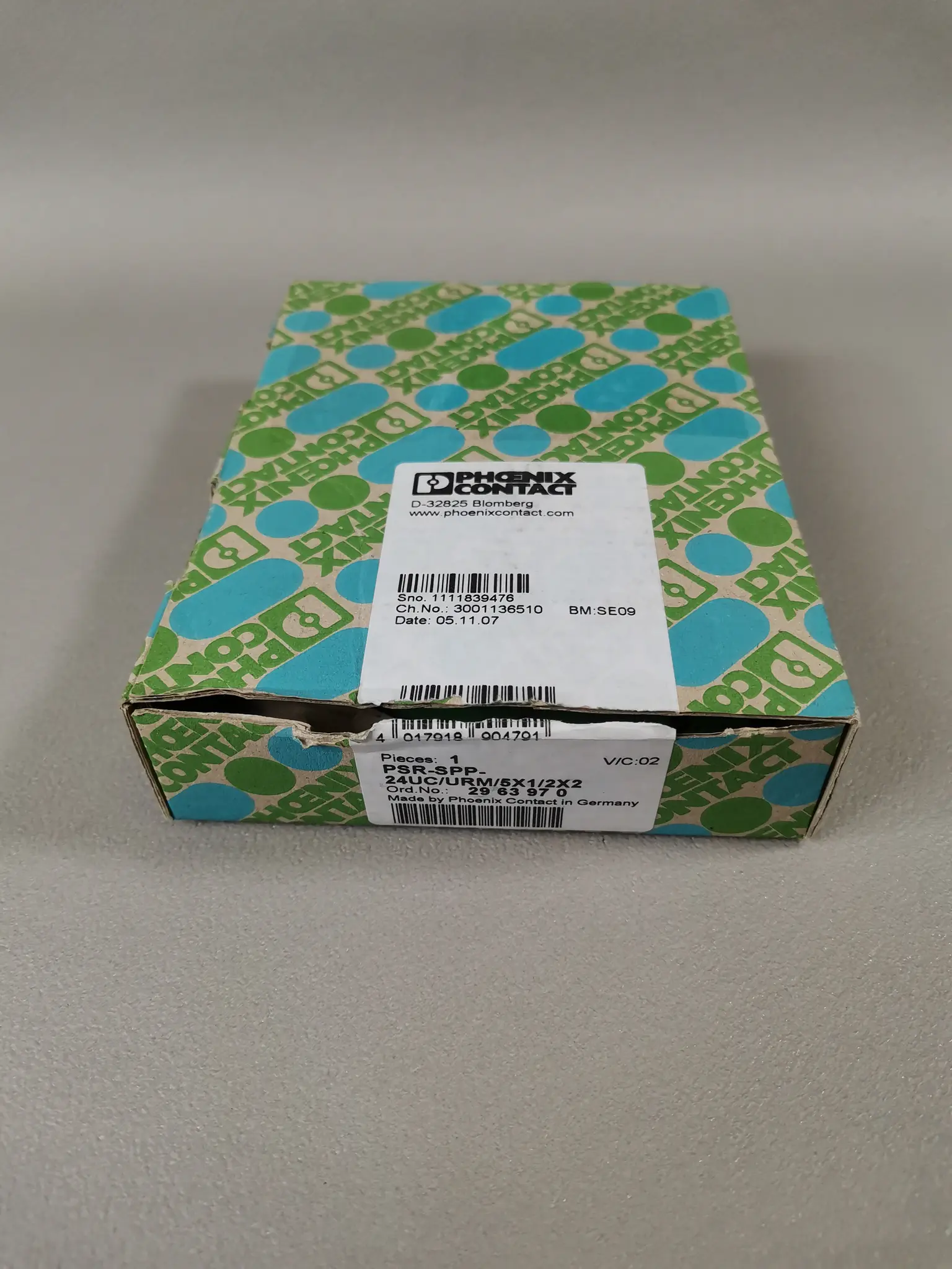Produktfoto 1 von Phoenix Contact 2963970 PSR-SPP-24UC/URM/5X1/2X2 NEU in PVP Siegel offen
