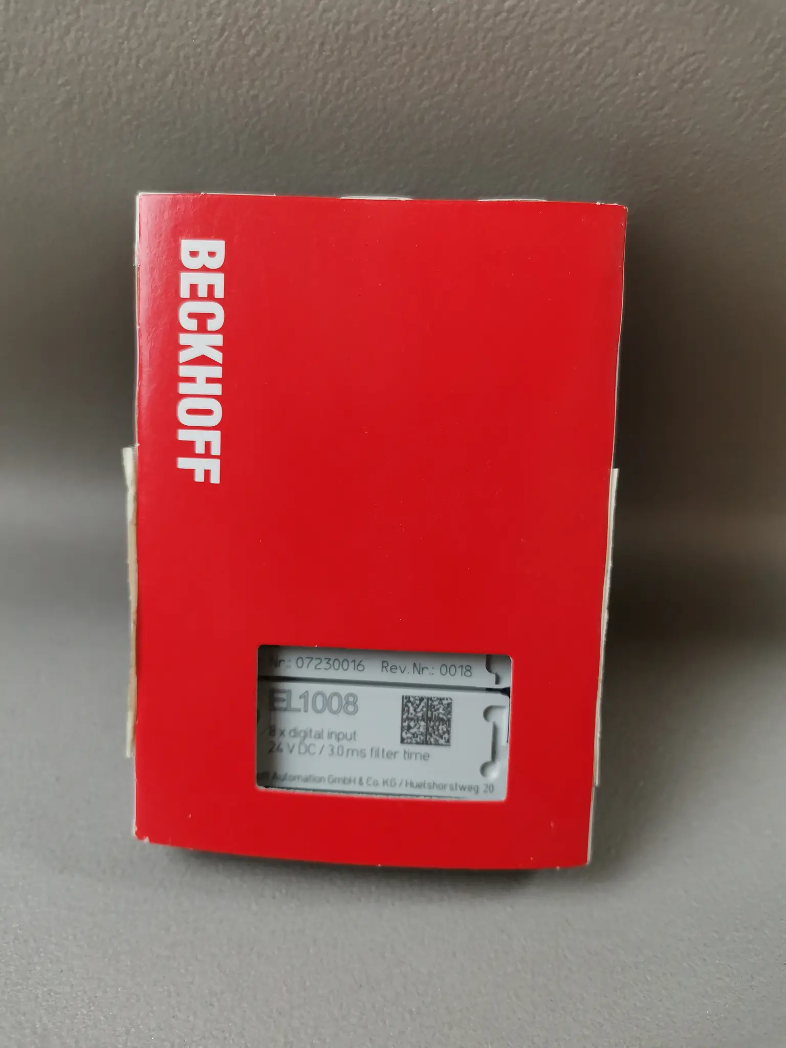 Produktfoto 1 von Beckhoff EL1008 / EL 1008 NEU OVP versiegelt