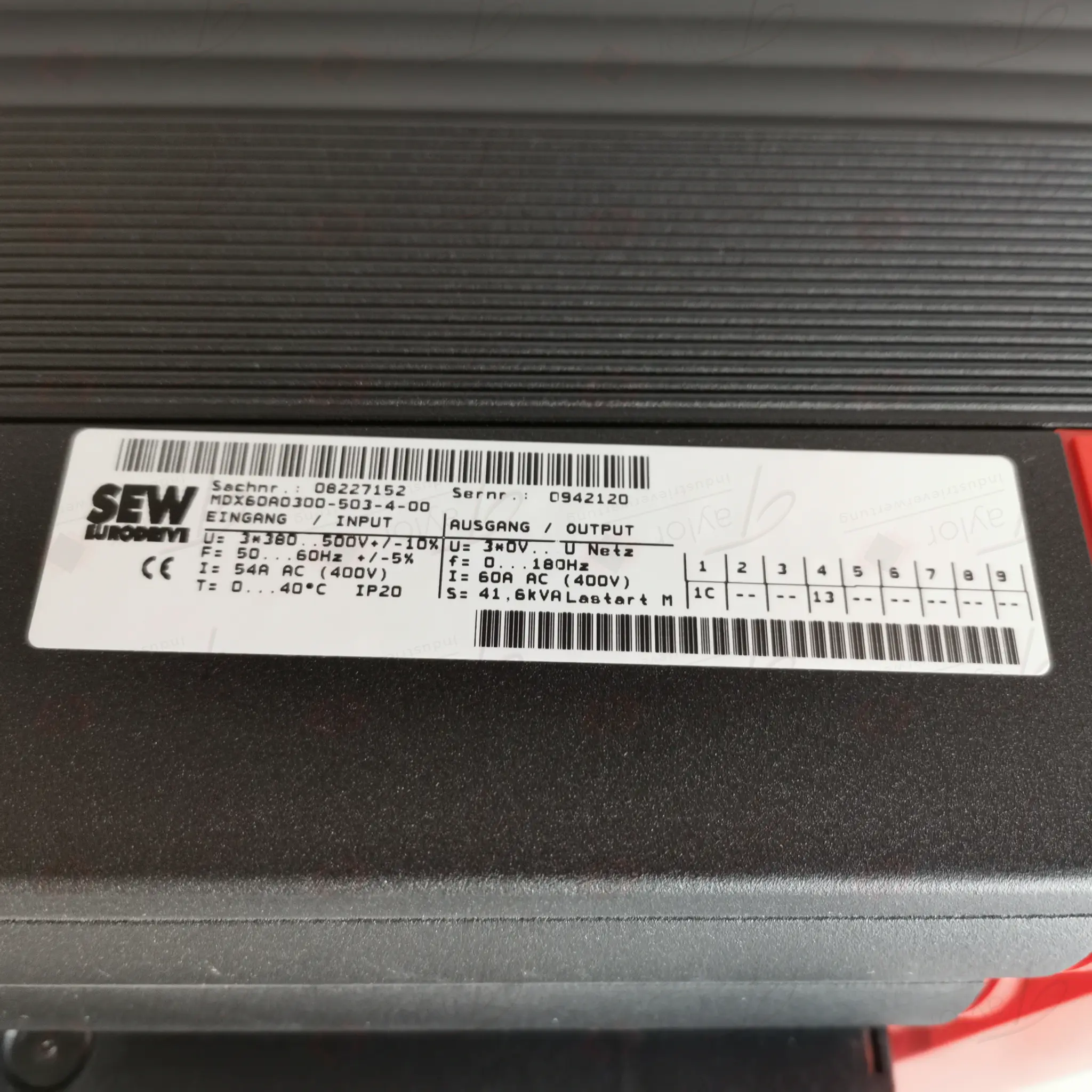 Produktfoto 1 von SEW MDX60A0300-503-4-00 - MDX61B0300-503-4-0T - MDX61B-00/0T