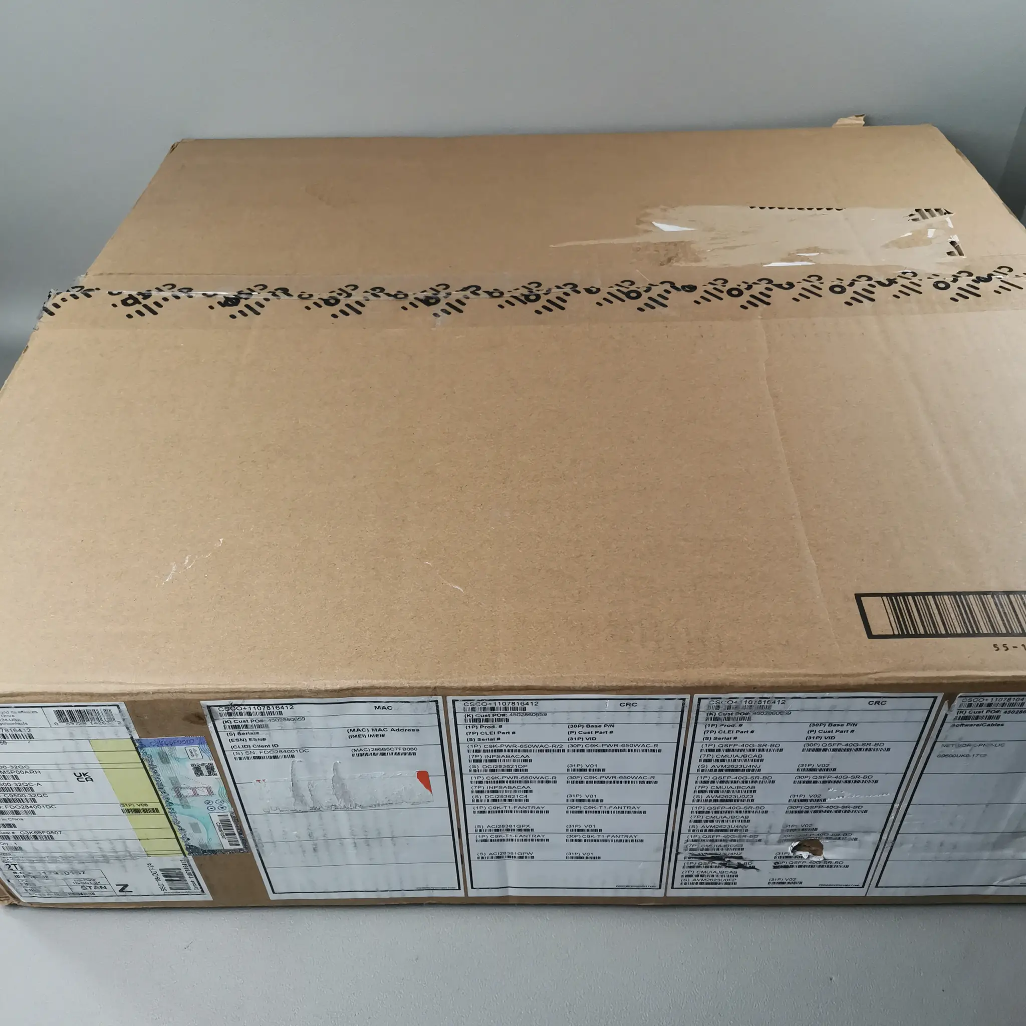 Produktfoto 1 von Cisco C9500-32QC NEU in OVP