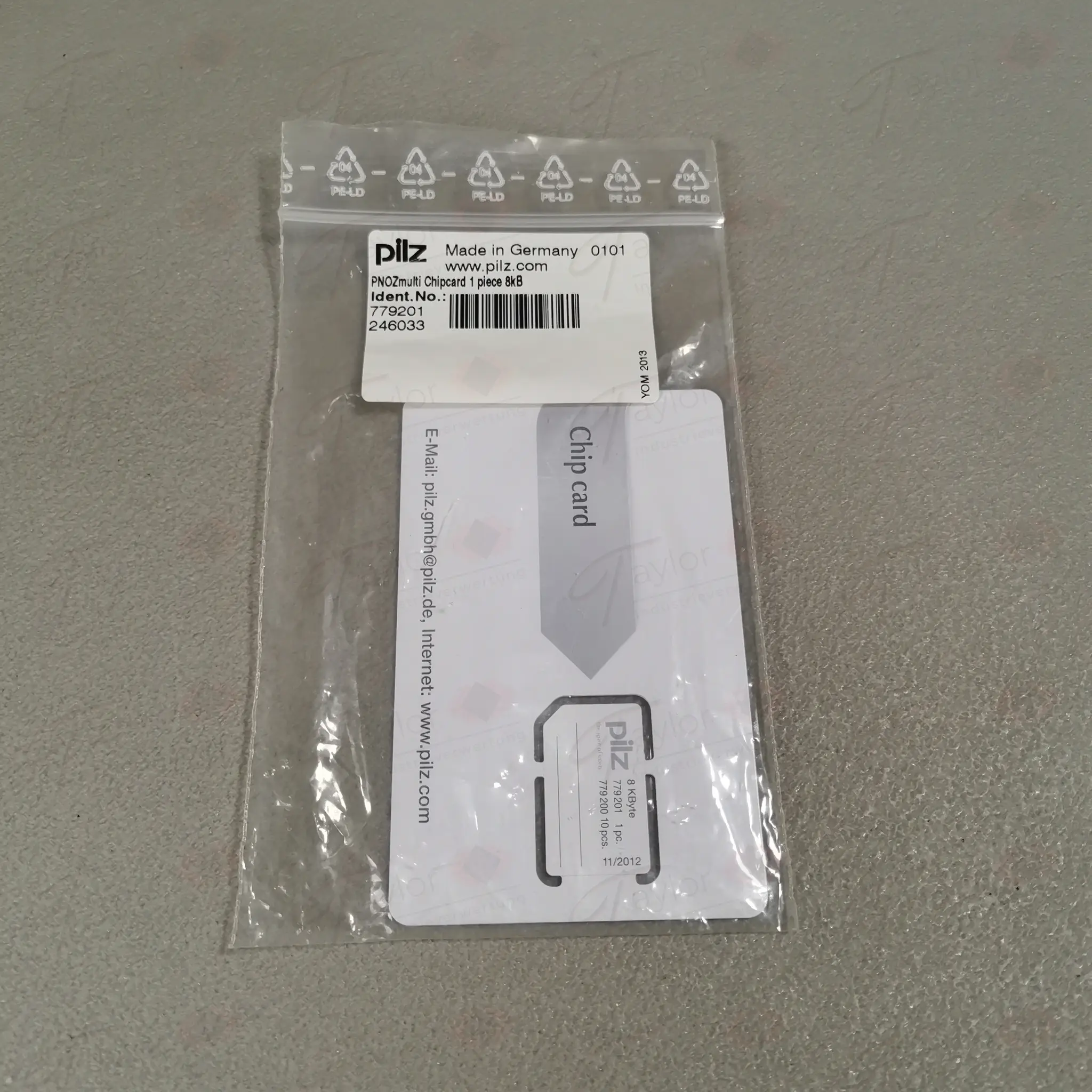 Produktfoto 1 von Pilz 779201 PNOZmulti Chipcard NEU