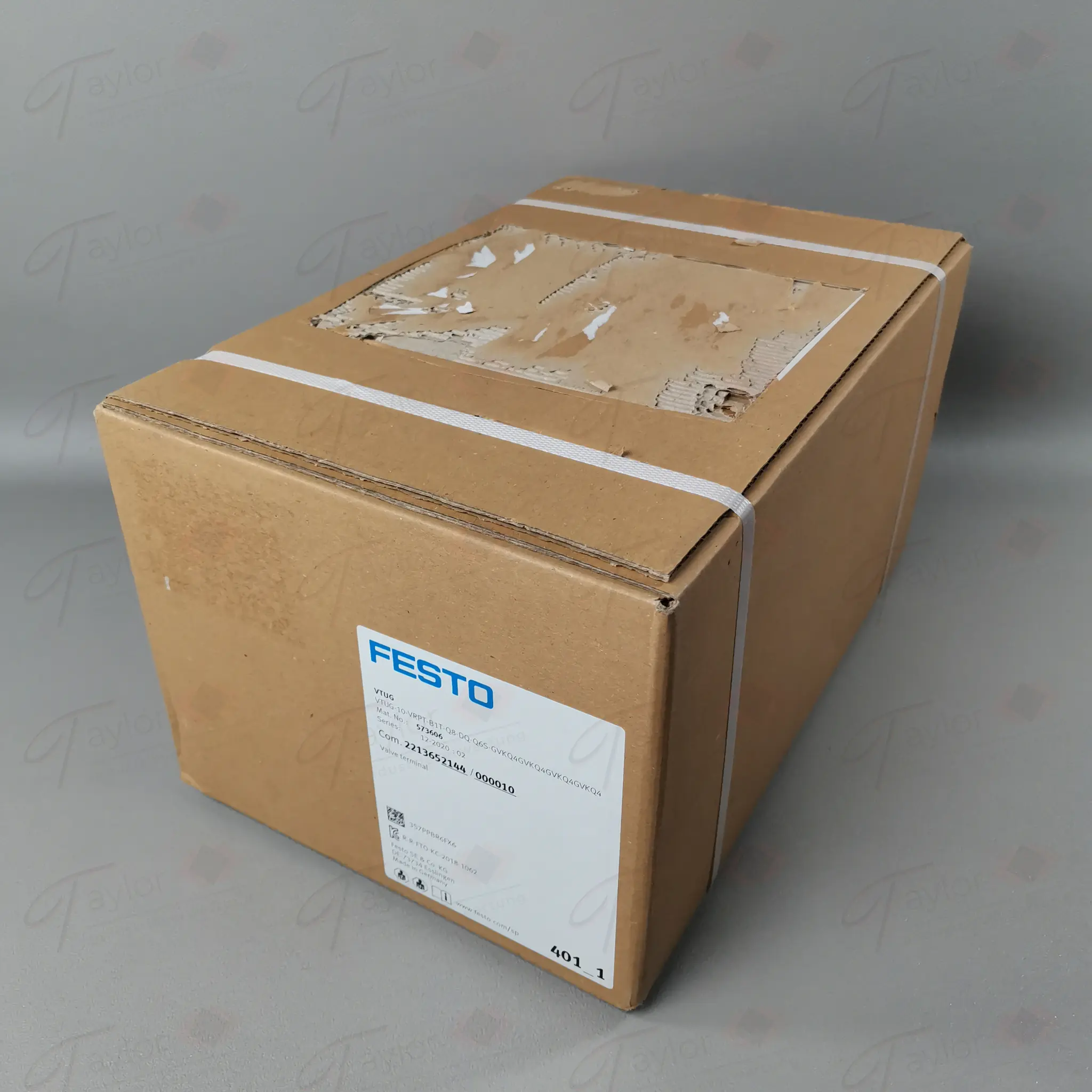 Produktfoto 1 von Festo 573606 VTUG-B1T-Q8-DQ-Q6S-GVKQ4GVKQ4GVKQ4GVKQ4 NEU OVP