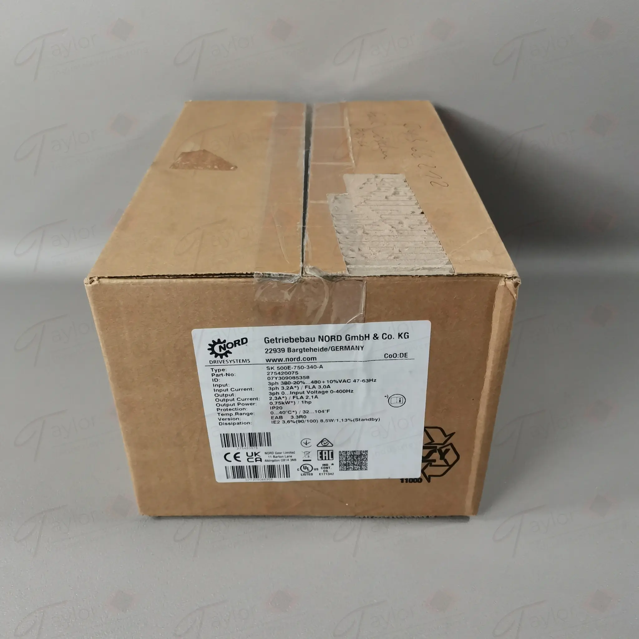 Produktfoto 1 von Nord SK 500E-750-340-A 275420075 NEU in OVP