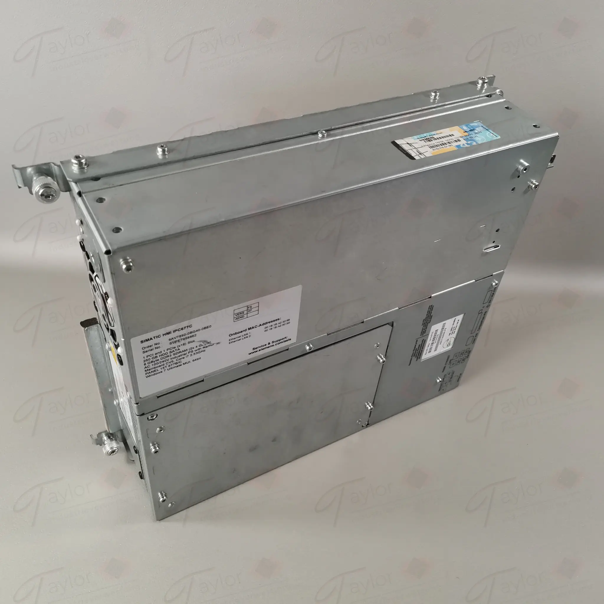 Produktfoto 1 von Siemens 6AV7892-0BG40-0BE0 / 6AV7 892-0BG40-0BE0 ohne Touchscreen