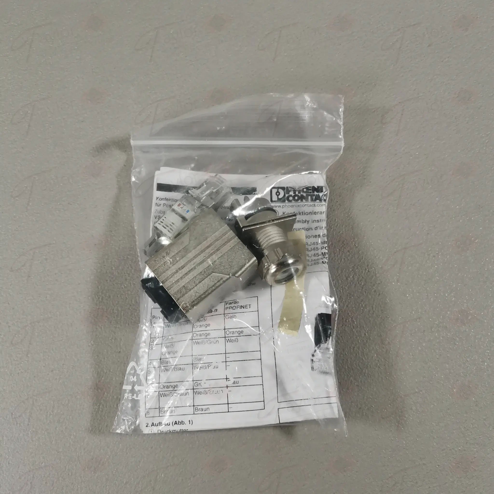 Produktfoto 1 von Phoenix Contact 1608016 VS-PPC-C1-RJ45-MNNA-PG9-8Q5 NEU