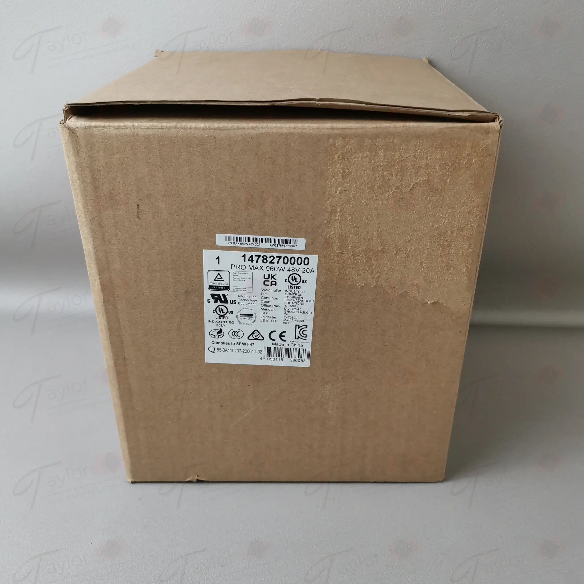Produktfoto 1 von Weidmüller 1478270000 Pro Max 960W 48V 20A NEU in OVP