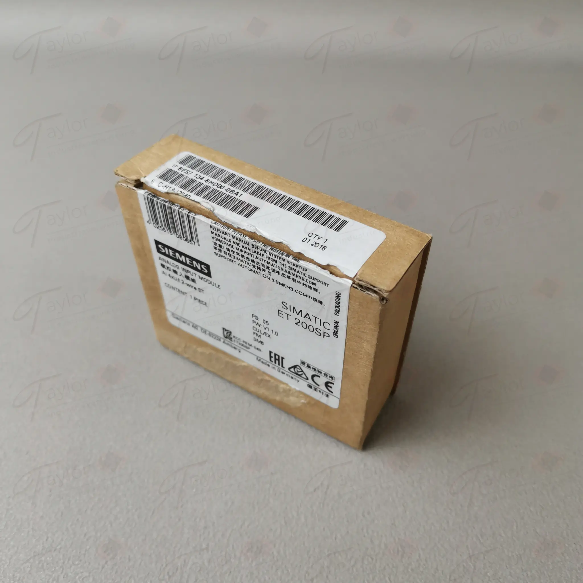 Produktfoto 1 von Siemens 6ES7 134-6HD00-0BA1 / 6ES7134-6HD00-0BA1 NEU in OVP Siegel offen