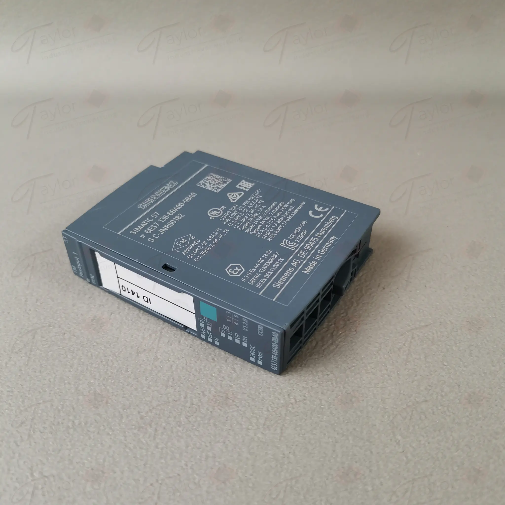 Produktfoto 1 von Siemens 6ES7 138-6BA00-0BA0 / 6ES7138-6BA00-0BA0