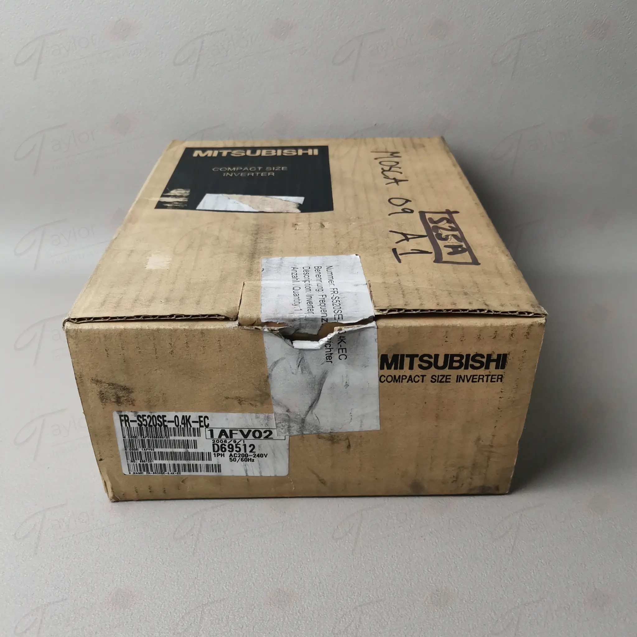 Produktfoto 1 von Mitsubishi Inverter FR-S520SE-0. 4K-EC NEU in OVP Siegel offen