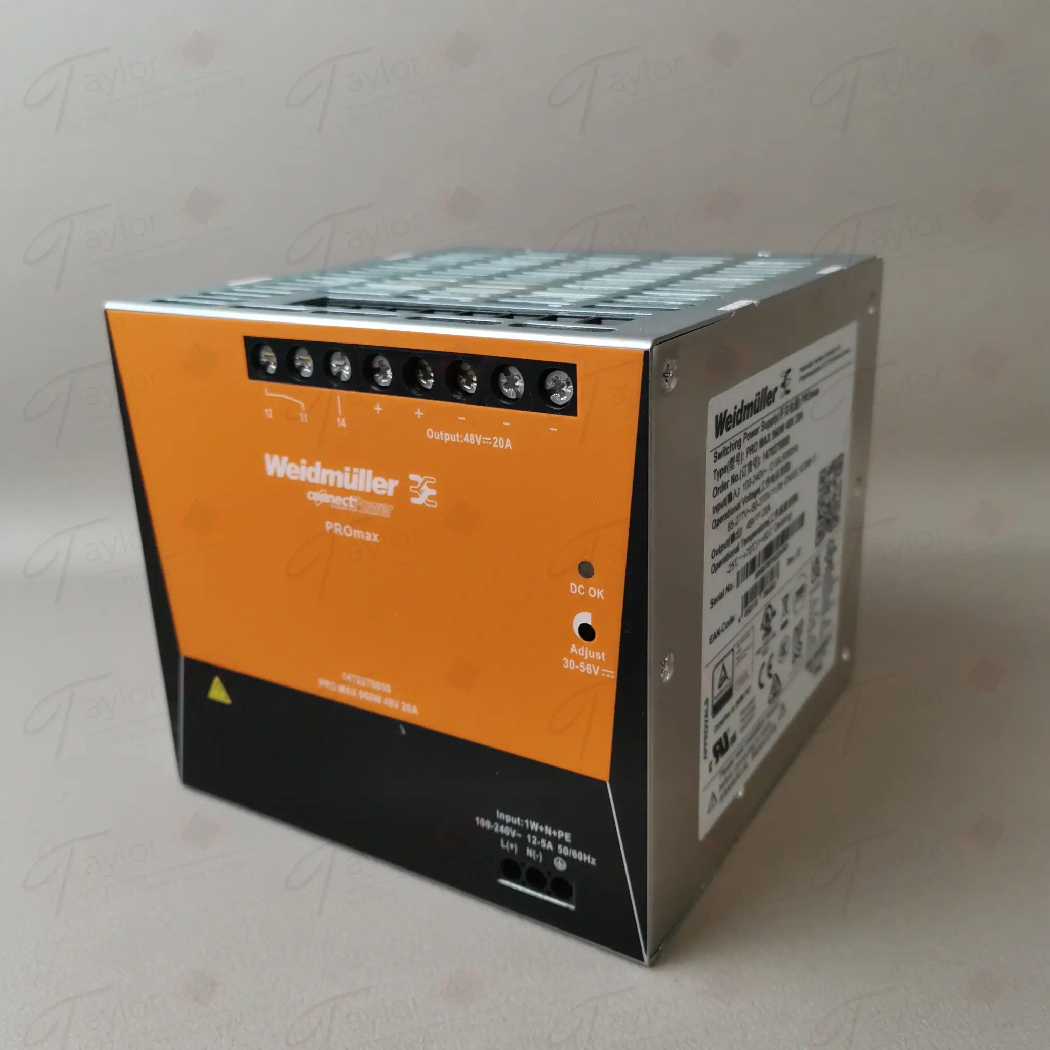 Produktfoto 1 von Weidmüller 1478270000 Pro Max 960W 48V 20A