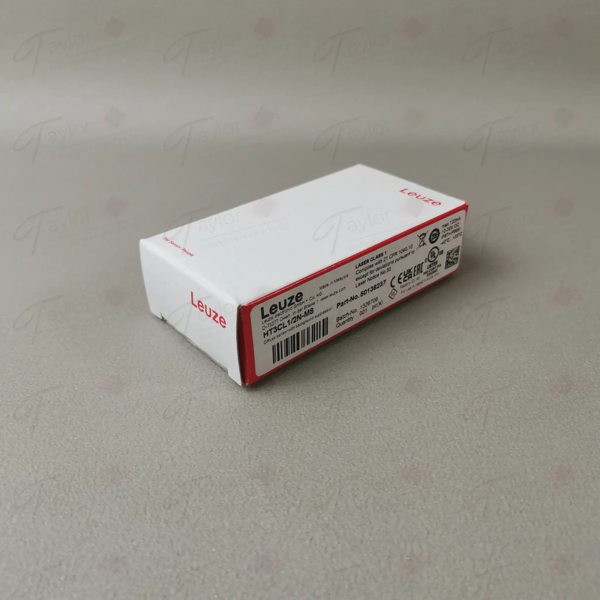 Produktfoto 1 von Leuze 50136237 HT3CL1/2N-M8 NEU in OVP