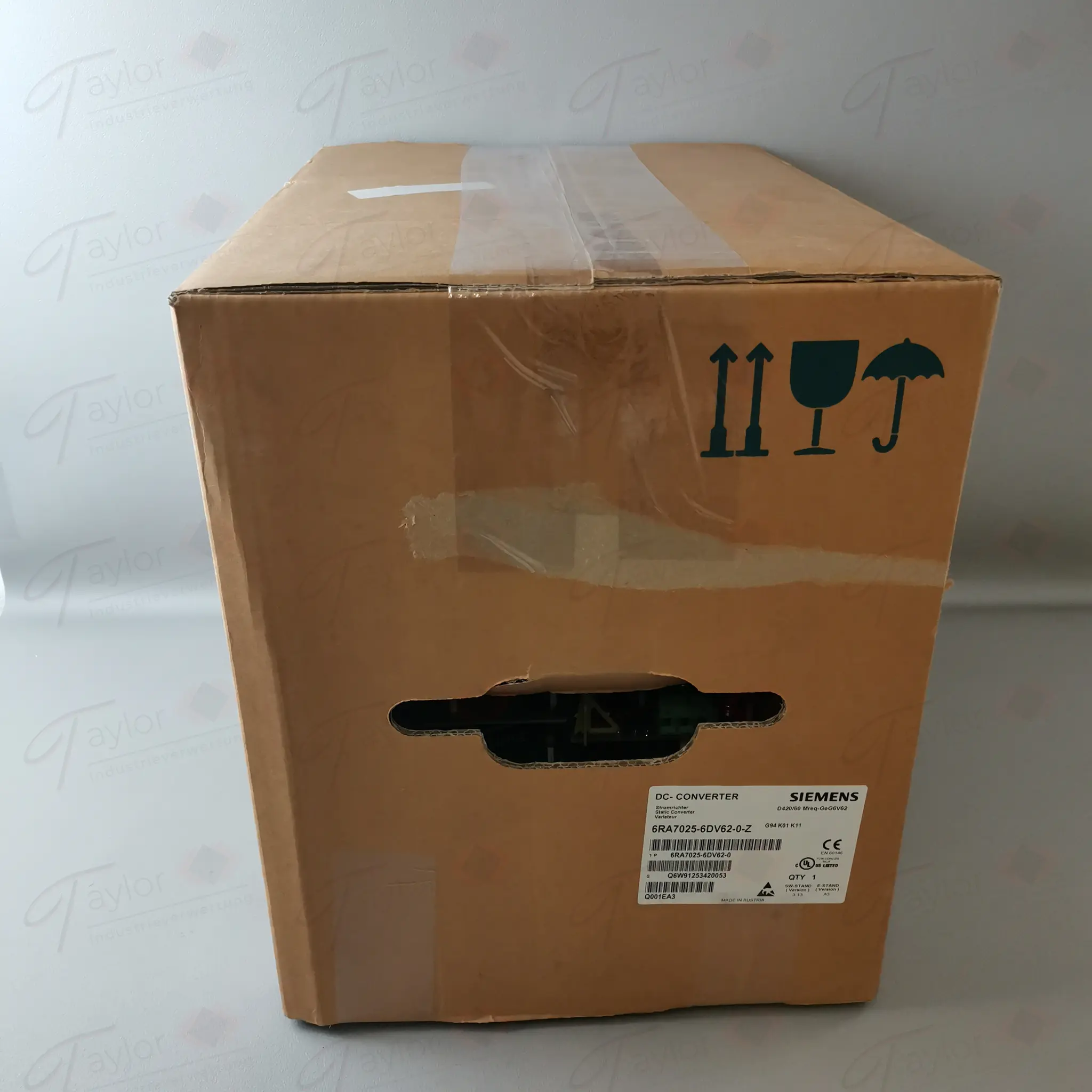 Produktfoto 1 von Siemens 6RA7025-6DV62-0-Z / 6RA7 025-6DV62-0-Z NEU in OVP