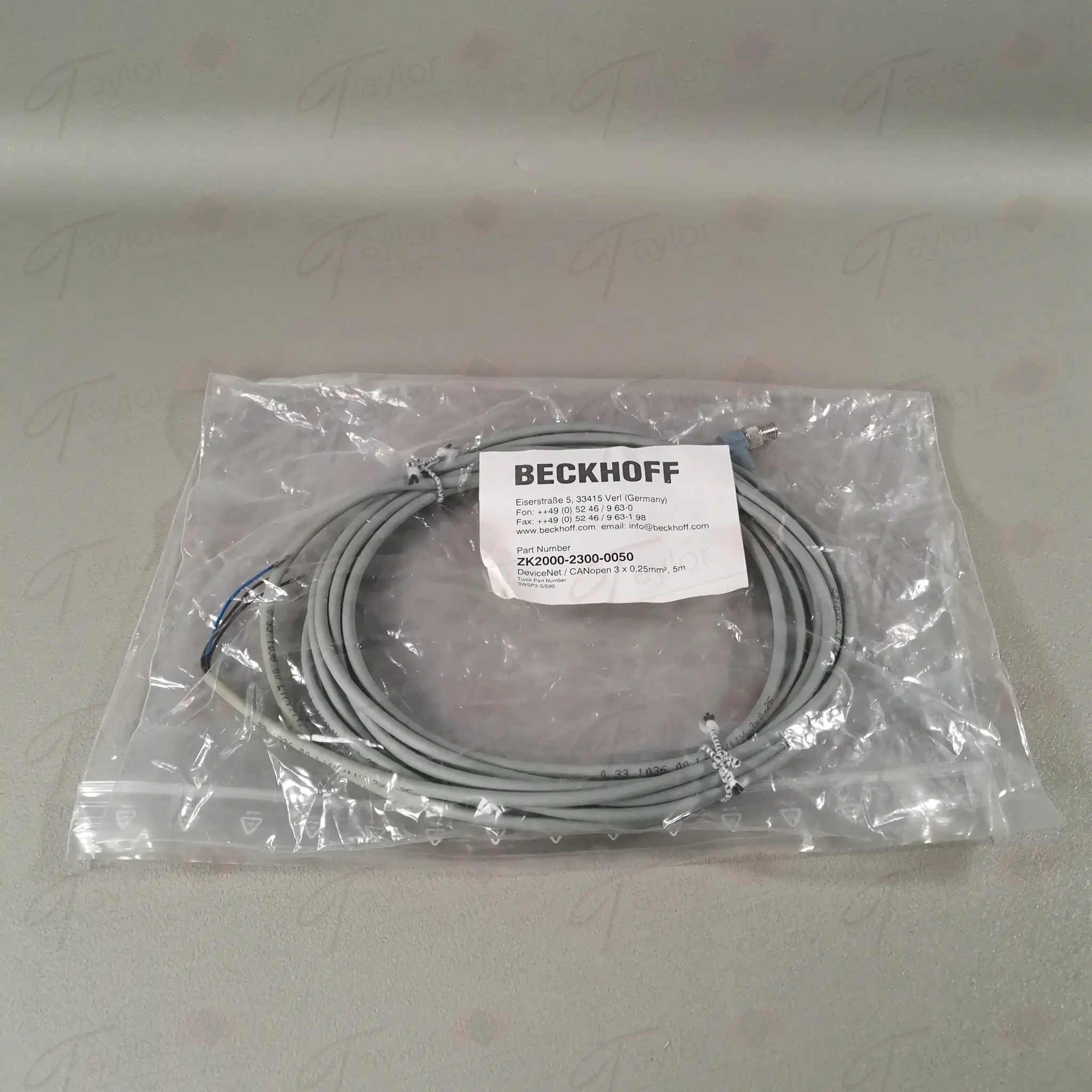 Produktfoto 1 von Beckhoff ZK2000-2300-0050 NEU in OVP