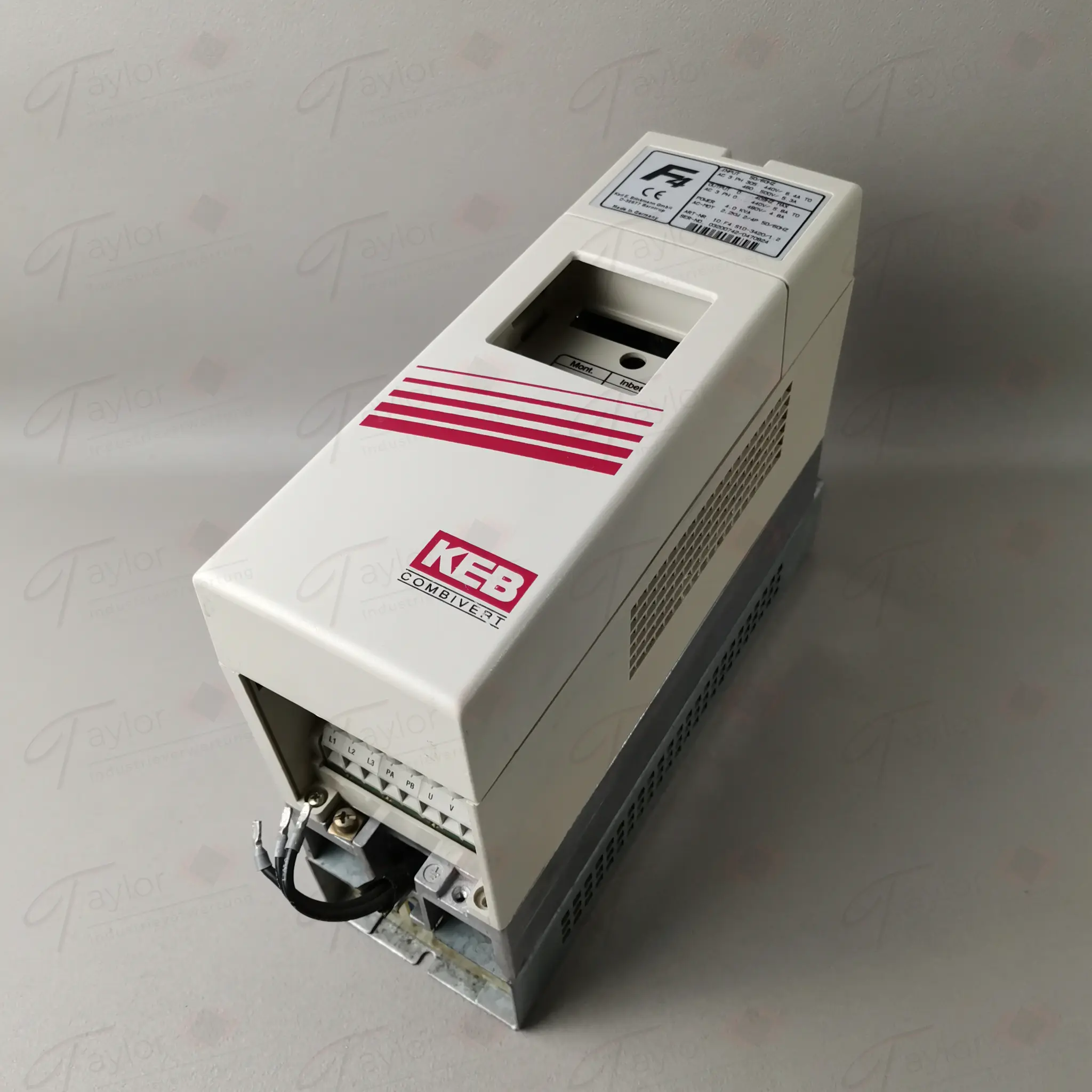 Produktfoto 1 von KEB 10.F4.S1D-3420/1.2 ohne Einsatz