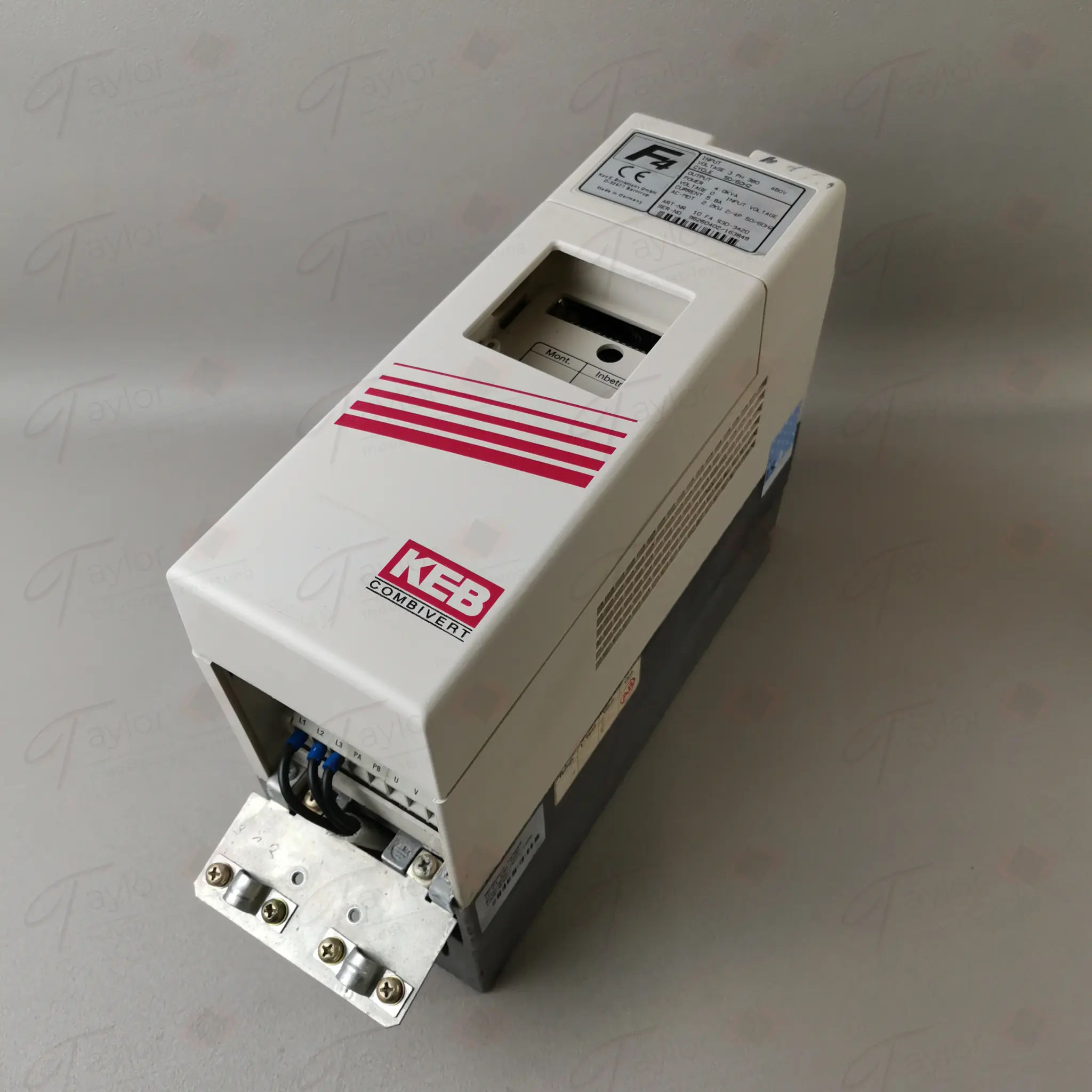 Produktfoto 1 von KEB 10.F4.S3D-3420 ohne Einsatz