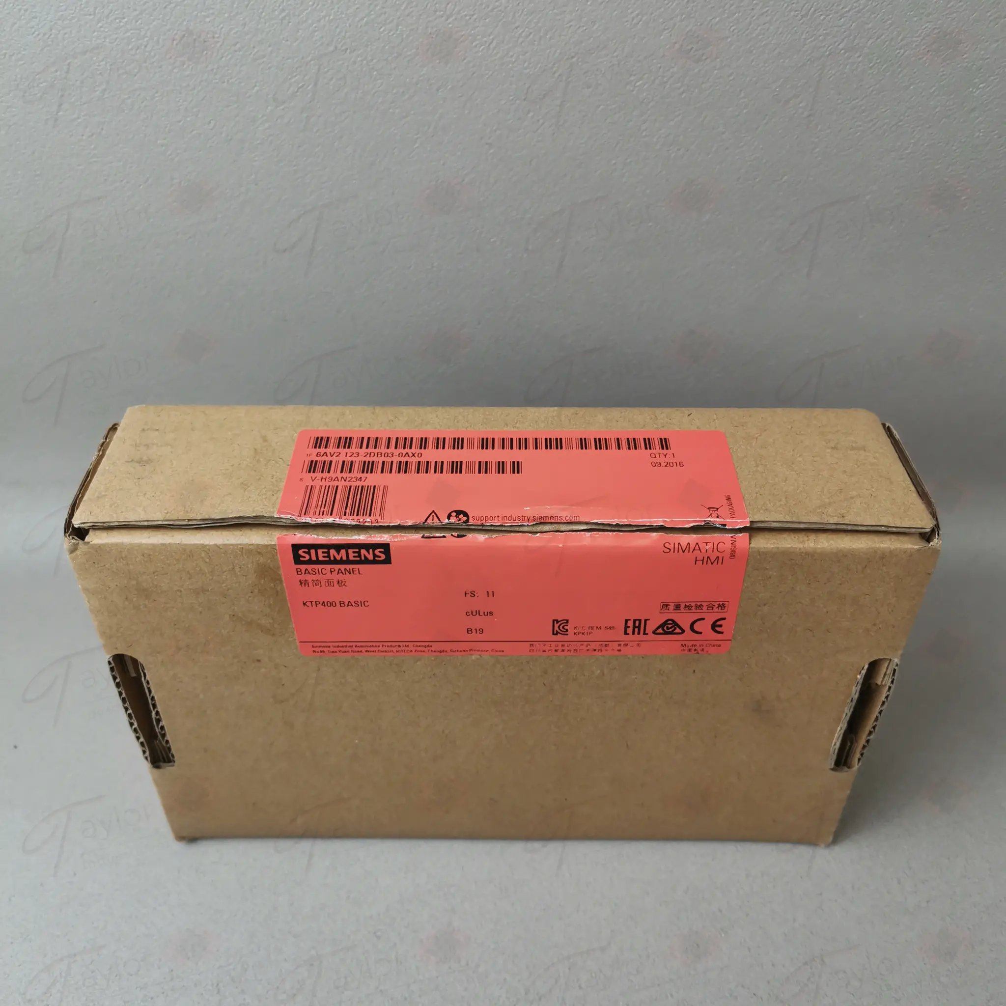 Produktfoto 1 von Siemens 6AV2 123-2DB03-0AX0 / 6AV2123-2DB03-0AX0 refurbed Siegel offen