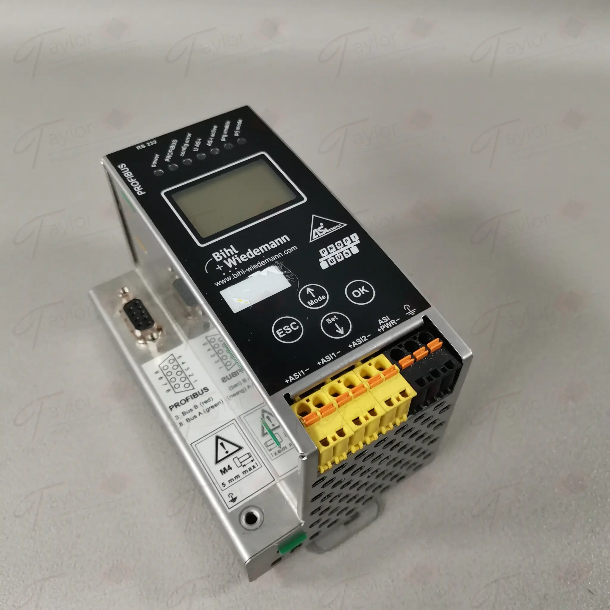 Produktfoto 1 von Bihl+Wiedemann BWU1777 AS-i 3.0 Profibus Gateway
