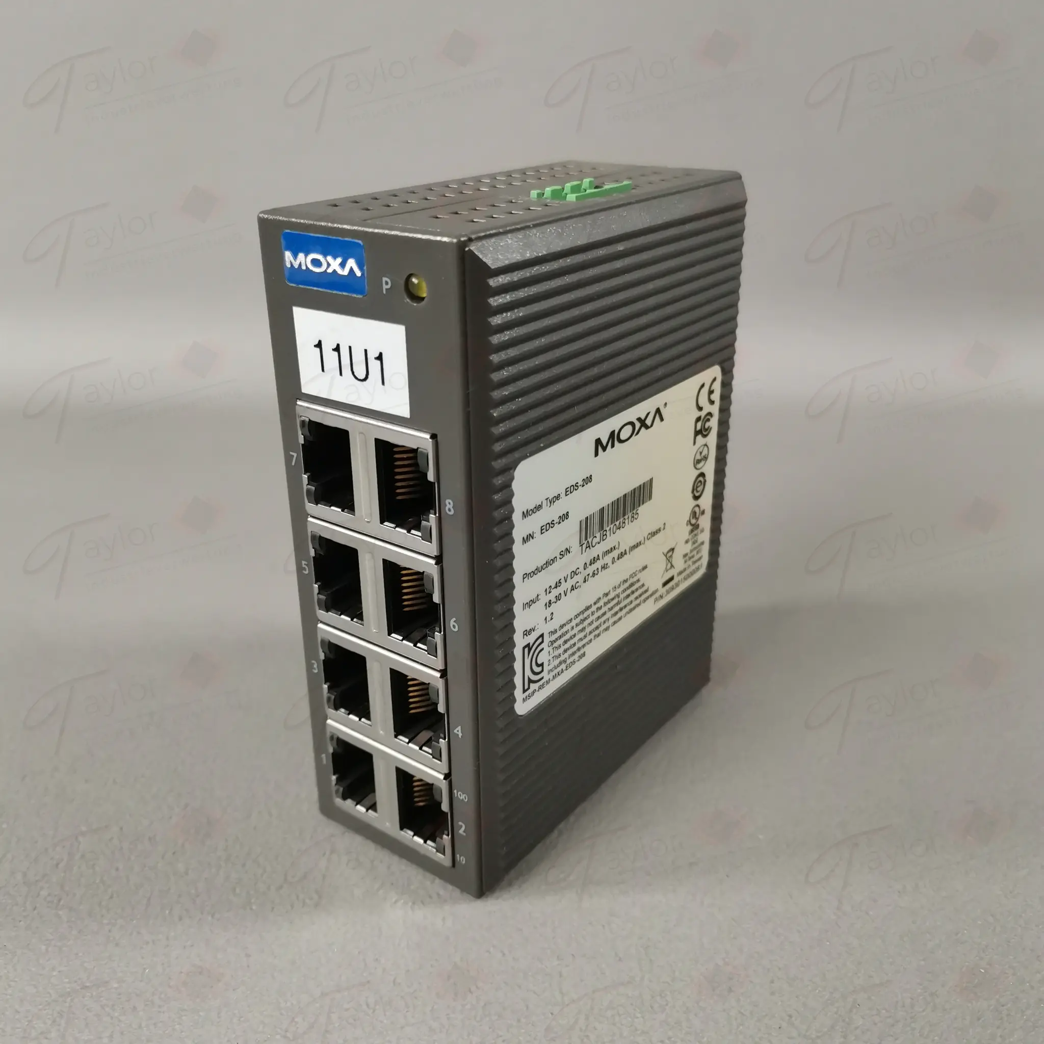 Produktfoto 1 von Moxa EDS-208 Ethernet Switch