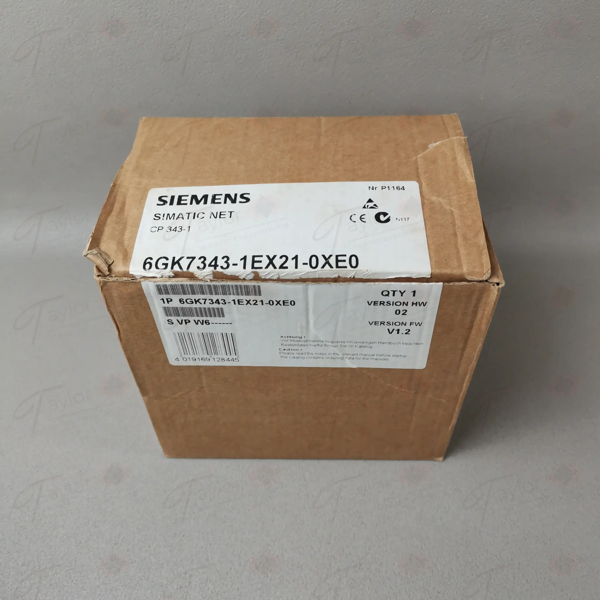 Produktfoto 1 von Siemens 6GK7 343-1EX21-0XE0 / 6GK7343-1EX21-0XE0 NEU in OVP Siegel offen
