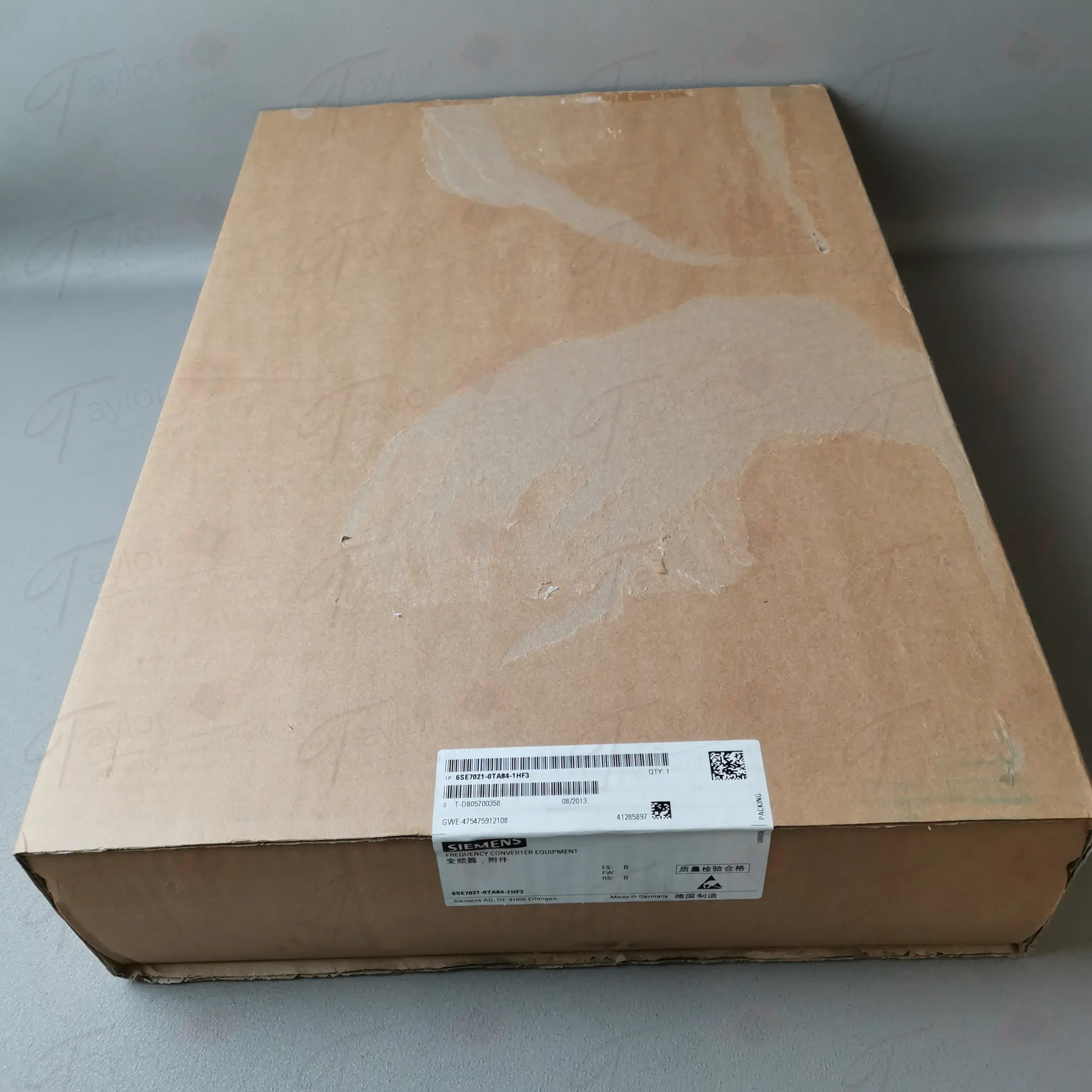 Produktfoto 1 von Siemens 6SE7021-0TA84-1HF3 NEU OVP versiegelt
