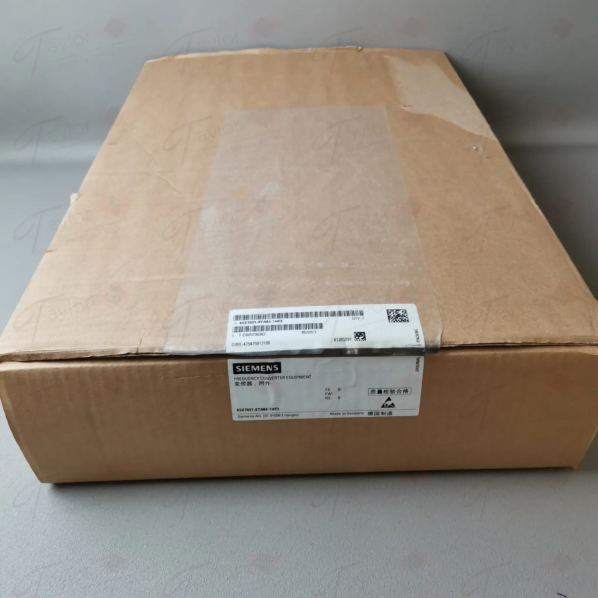 Produktfoto 1 von Siemens 6SE7021-0TA84-1HF3 / 6SE7 021-0TA84-1HF3 NEU in OVP Siegel offen