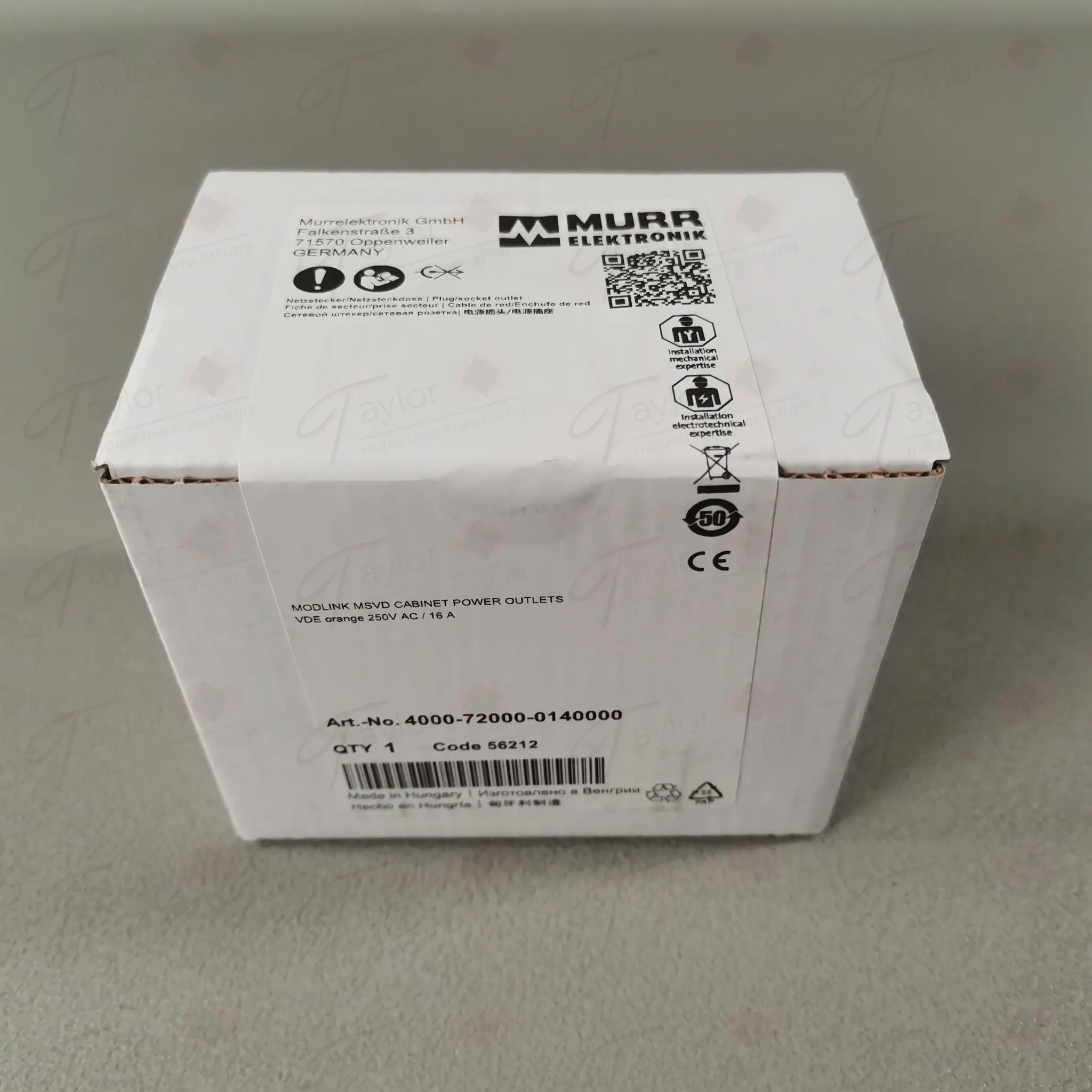 Produktfoto 1 von Murr 4000-72000-0140000 NEU OVP versiegelt