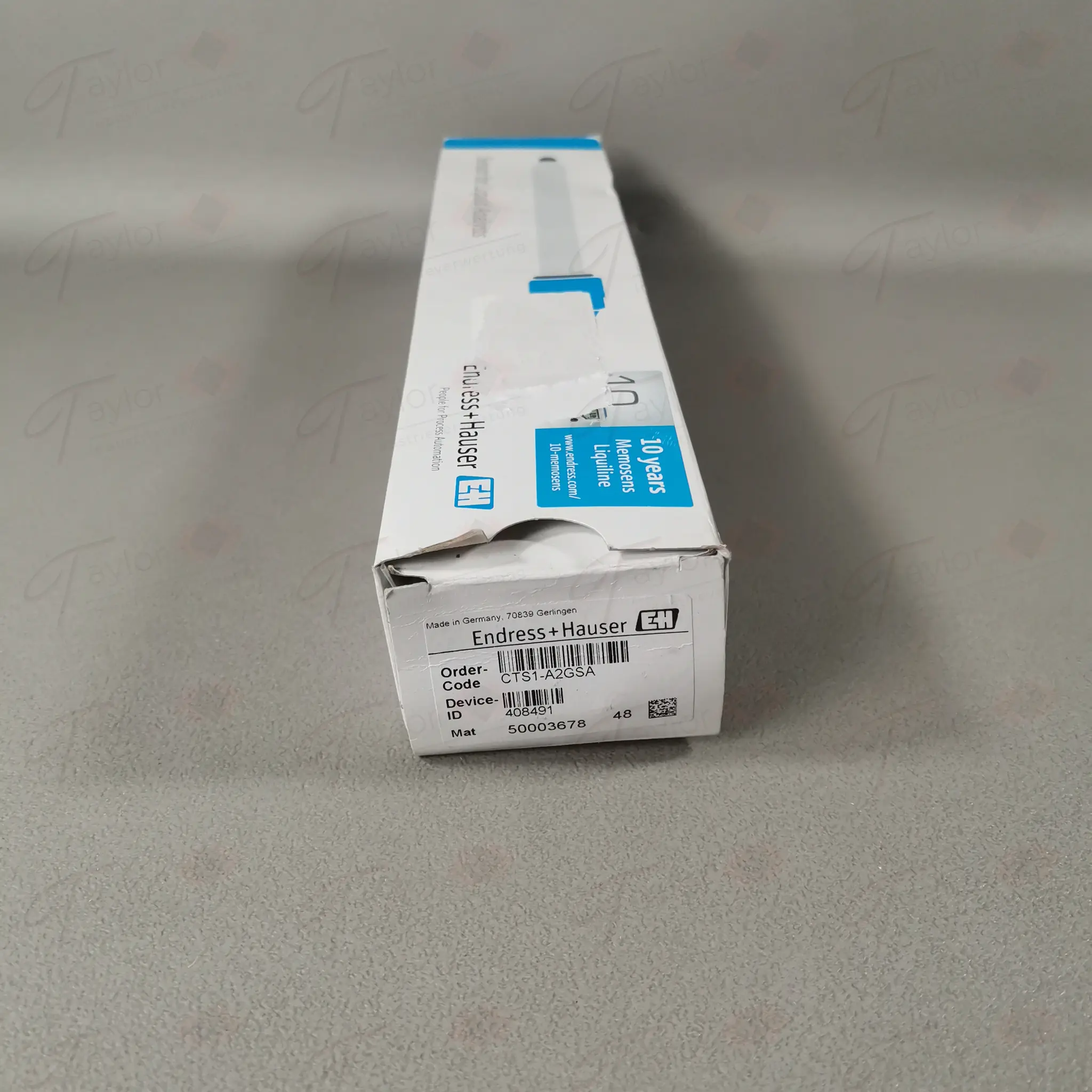 Produktfoto 1 von Endress Hauser Temperatursensor CTS1-A2GSA 50003678 NEU in OVP
