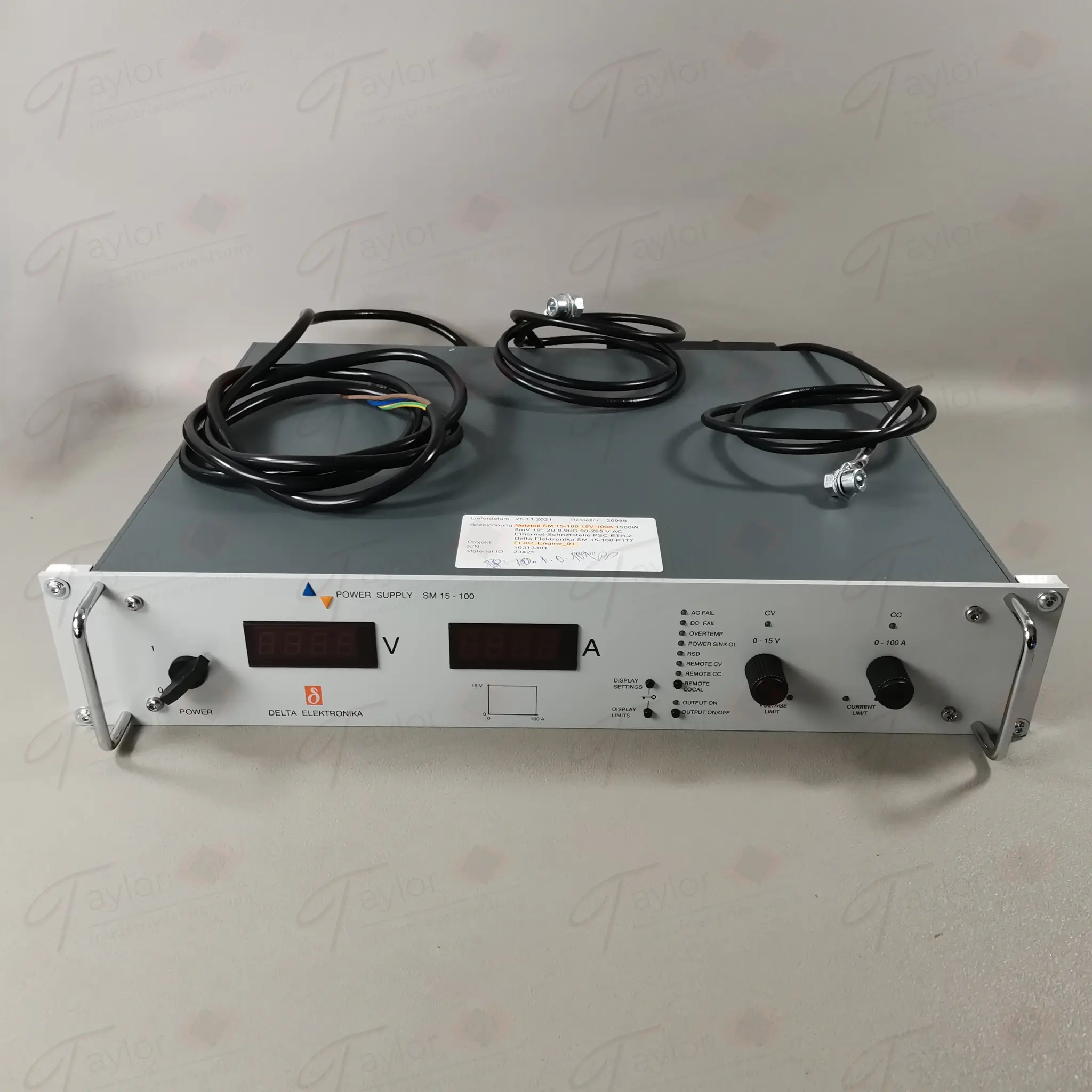 Produktfoto 1 von Delta Elektronika Power Supply SM15-100 NEU ohne OVP