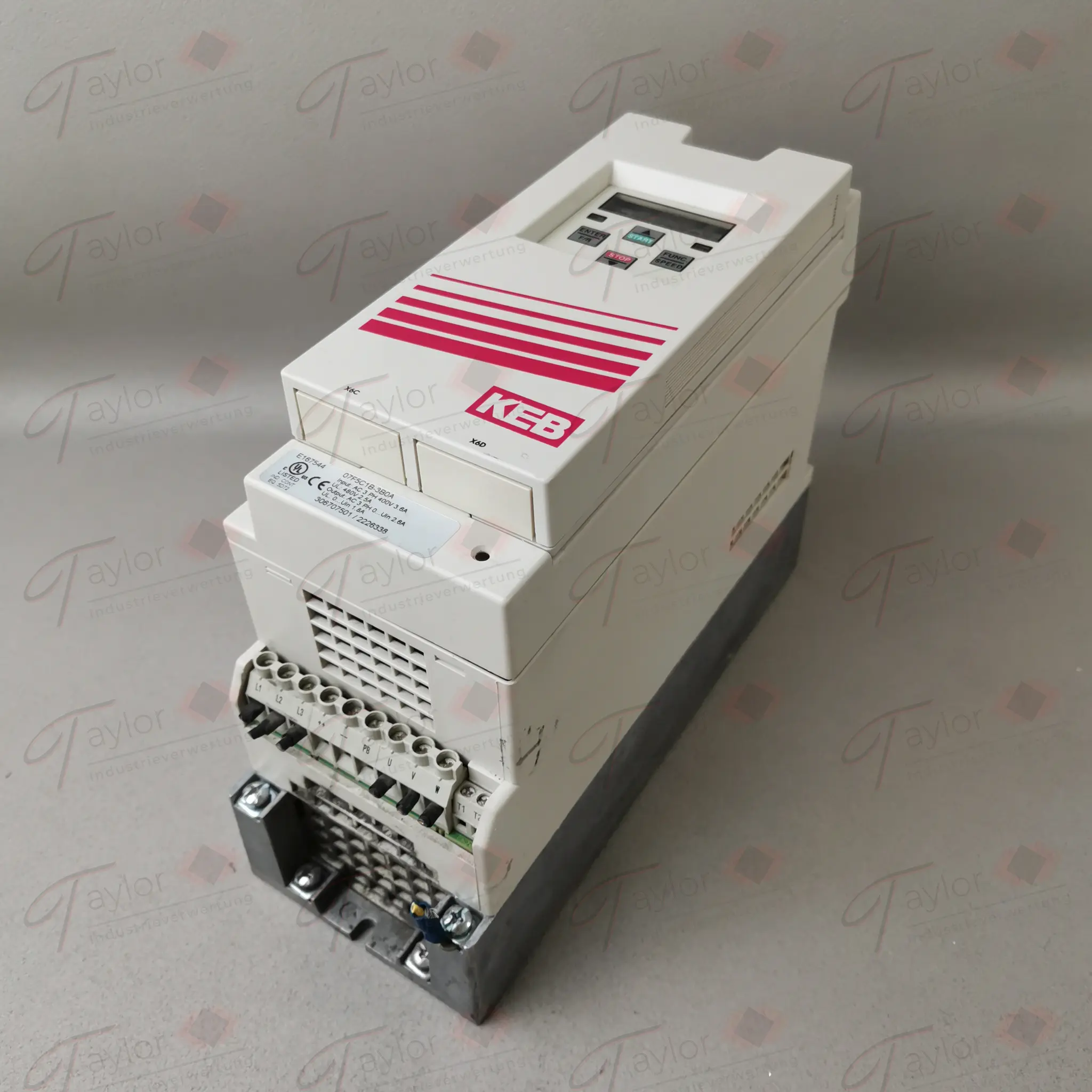 Produktfoto 1 von KEB 07.F5.C1B-3B0A mit Display