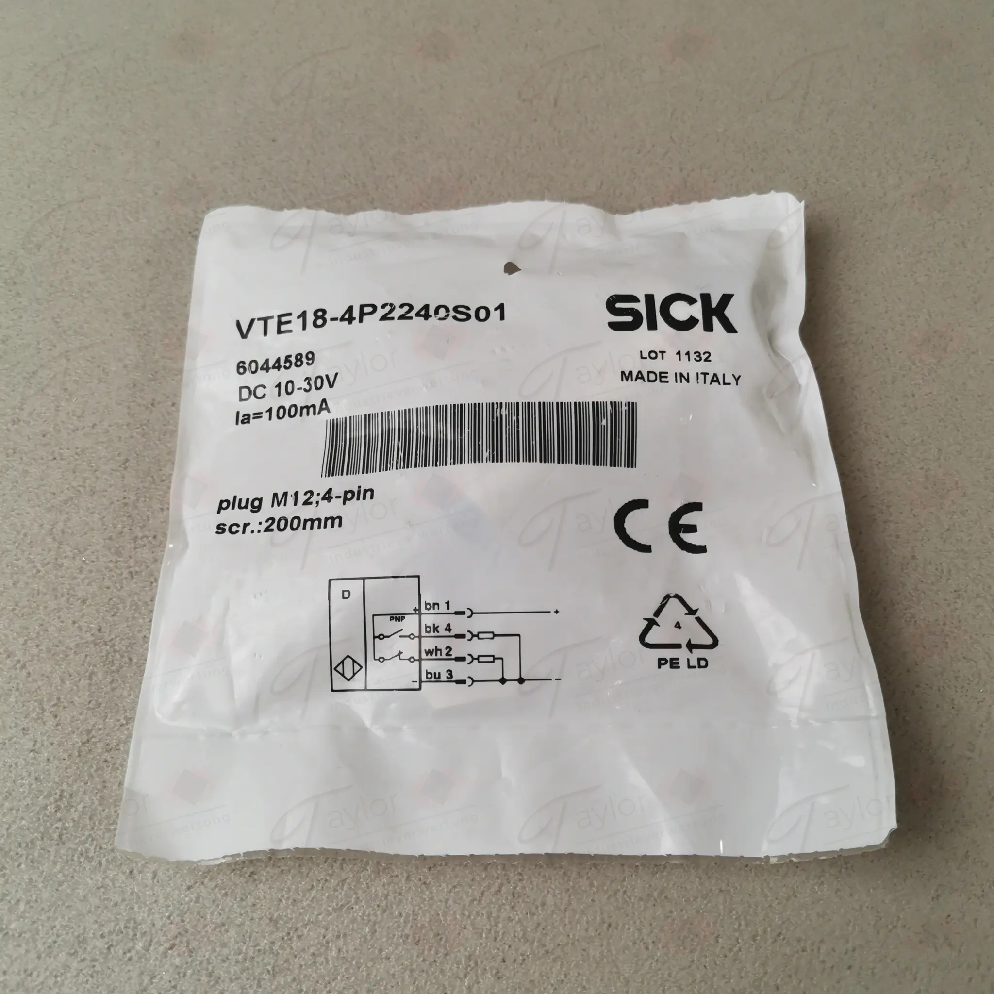 Produktfoto 1 von Sick VTE18-4P2240S01 6044589 NEU OVP