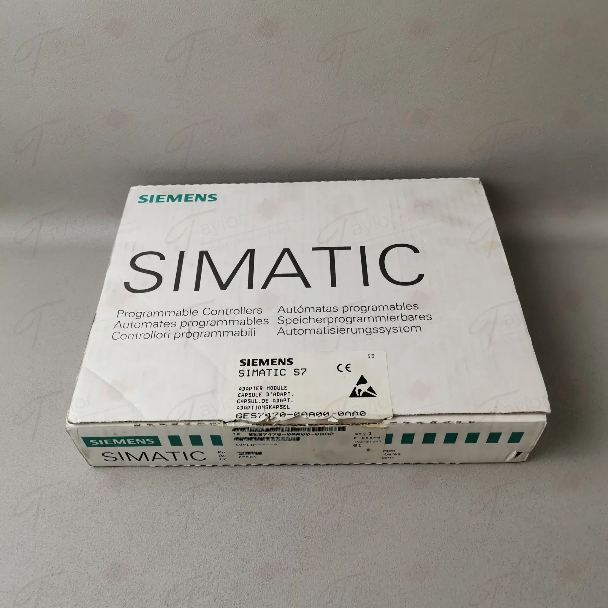 Produktfoto 1 von Siemens 6ES7 470-0AA00-0AA0 / 6ES7470-0AA00-0AA0 NEU in OVP Siegel offen