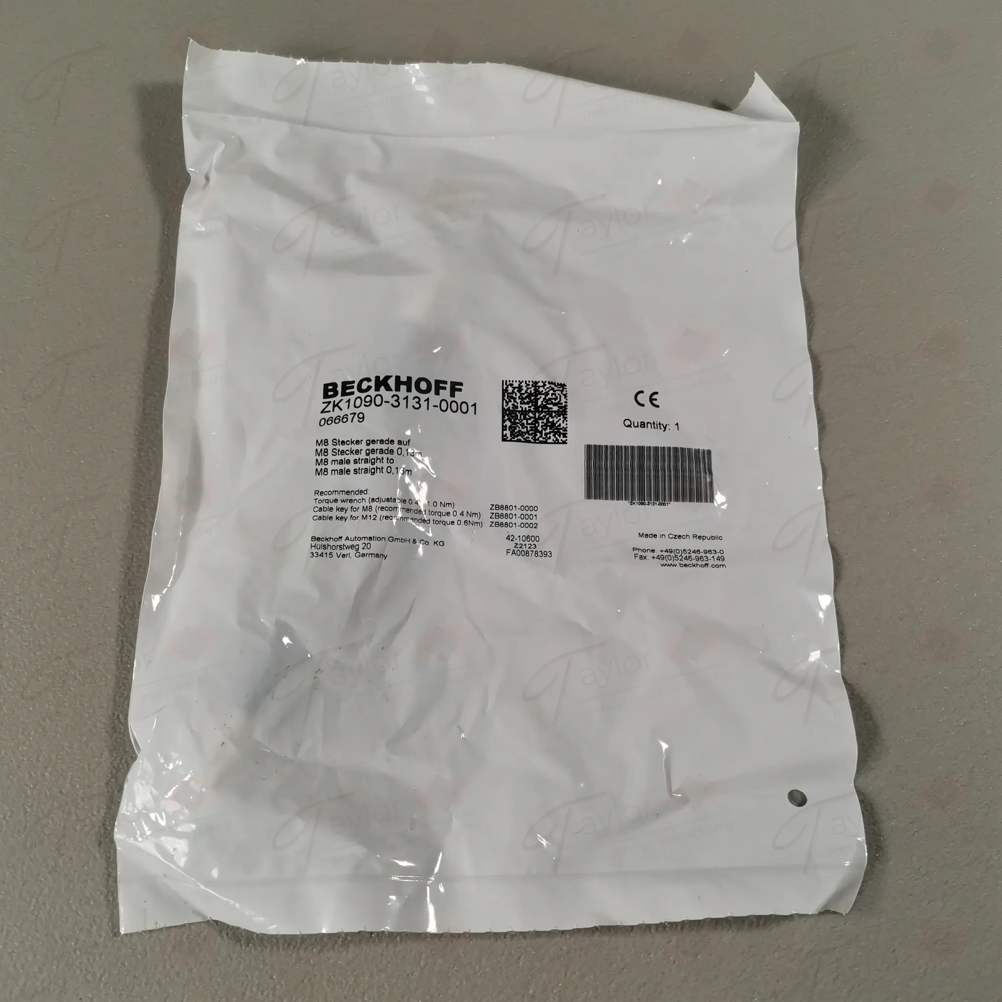 Produktfoto 1 von Beckhoff ZK1090-3131-0001 066679 NEU OVP
