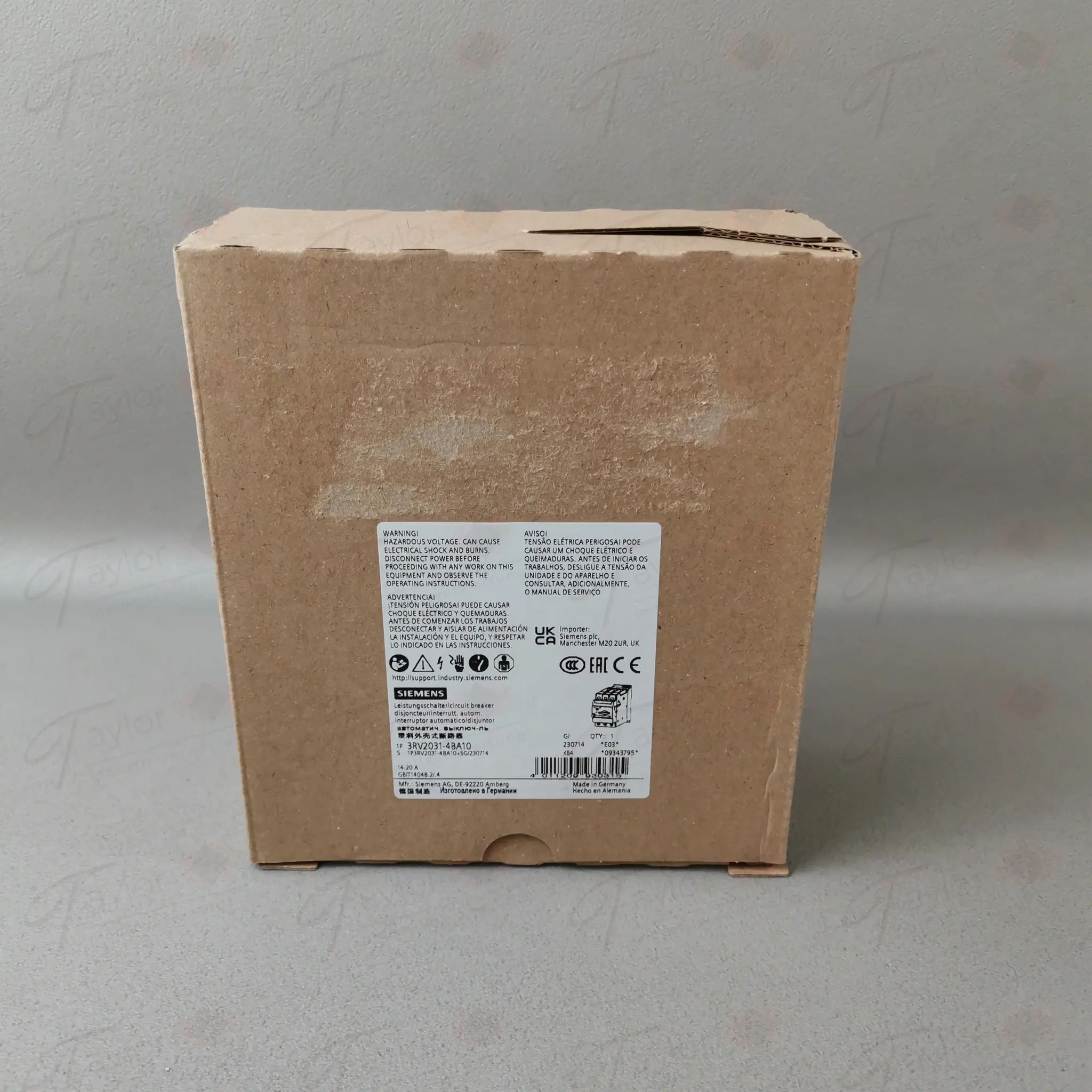 Produktfoto 1 von Siemens 3RV2031-4BA10 / 3RV2 031-4BA10 NEU in OVP