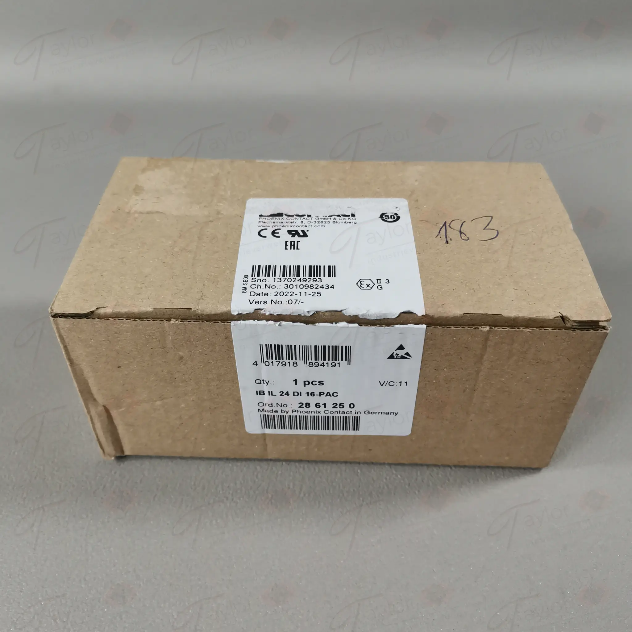 Produktfoto 1 von Phoenix Contact 2861250 IB IL 24 DI 16-PAC NEU in OVP Siegel offen