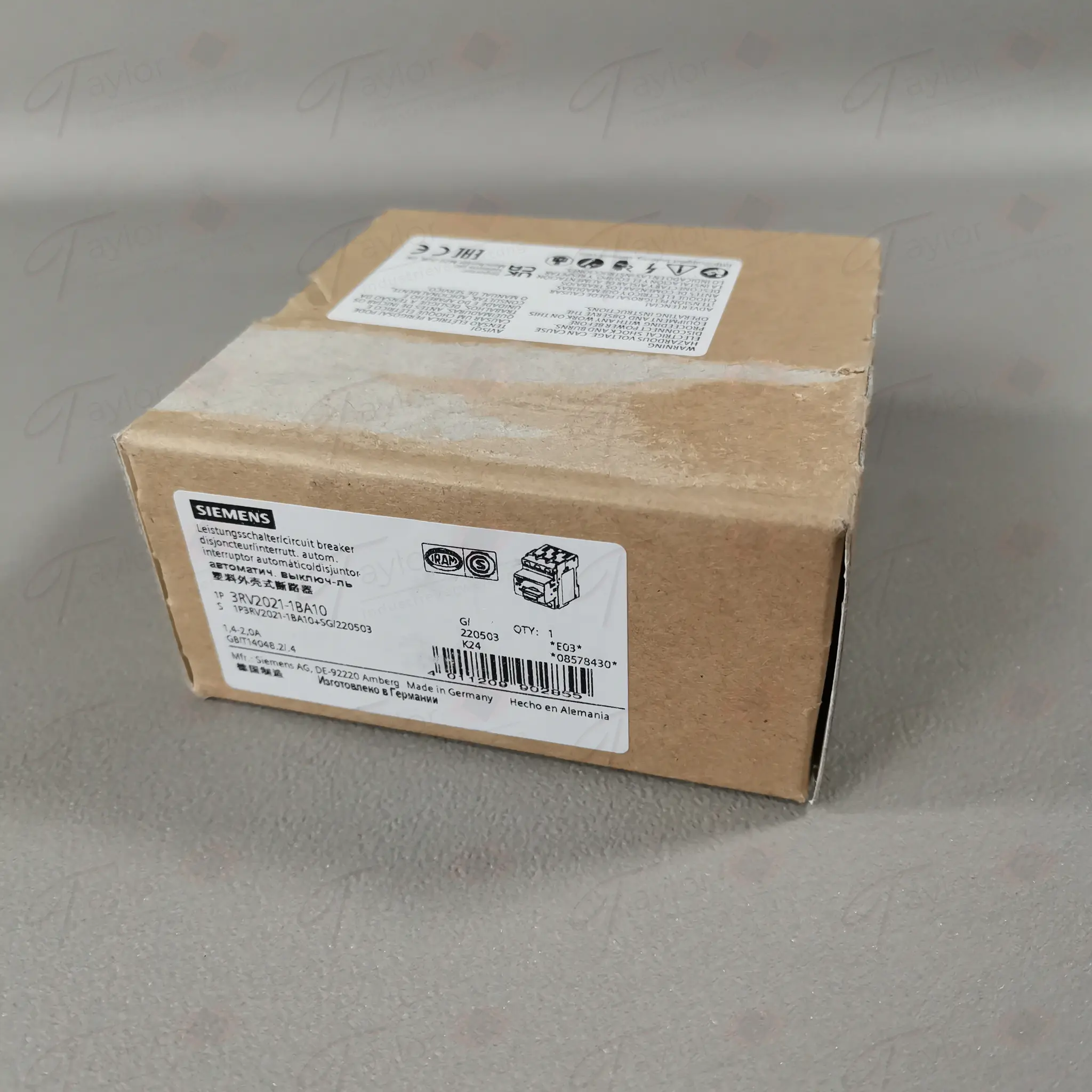Produktfoto 1 von Siemens 3RV2021-1BA10 / 3RV2 021-1BA10 NEU in OVP