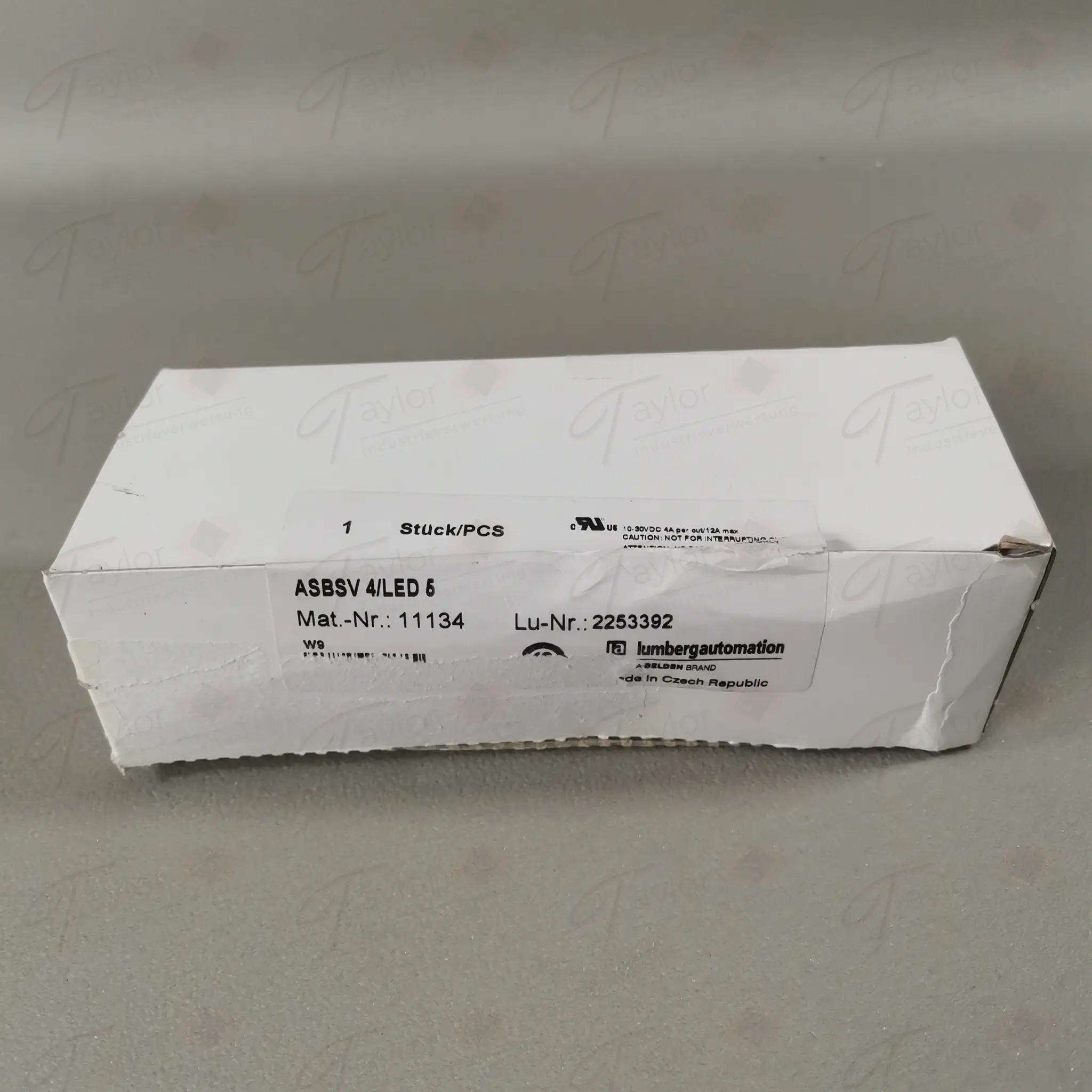 Produktfoto 1 von Lumberg ASBSV 4/LED 5 NEU OVP